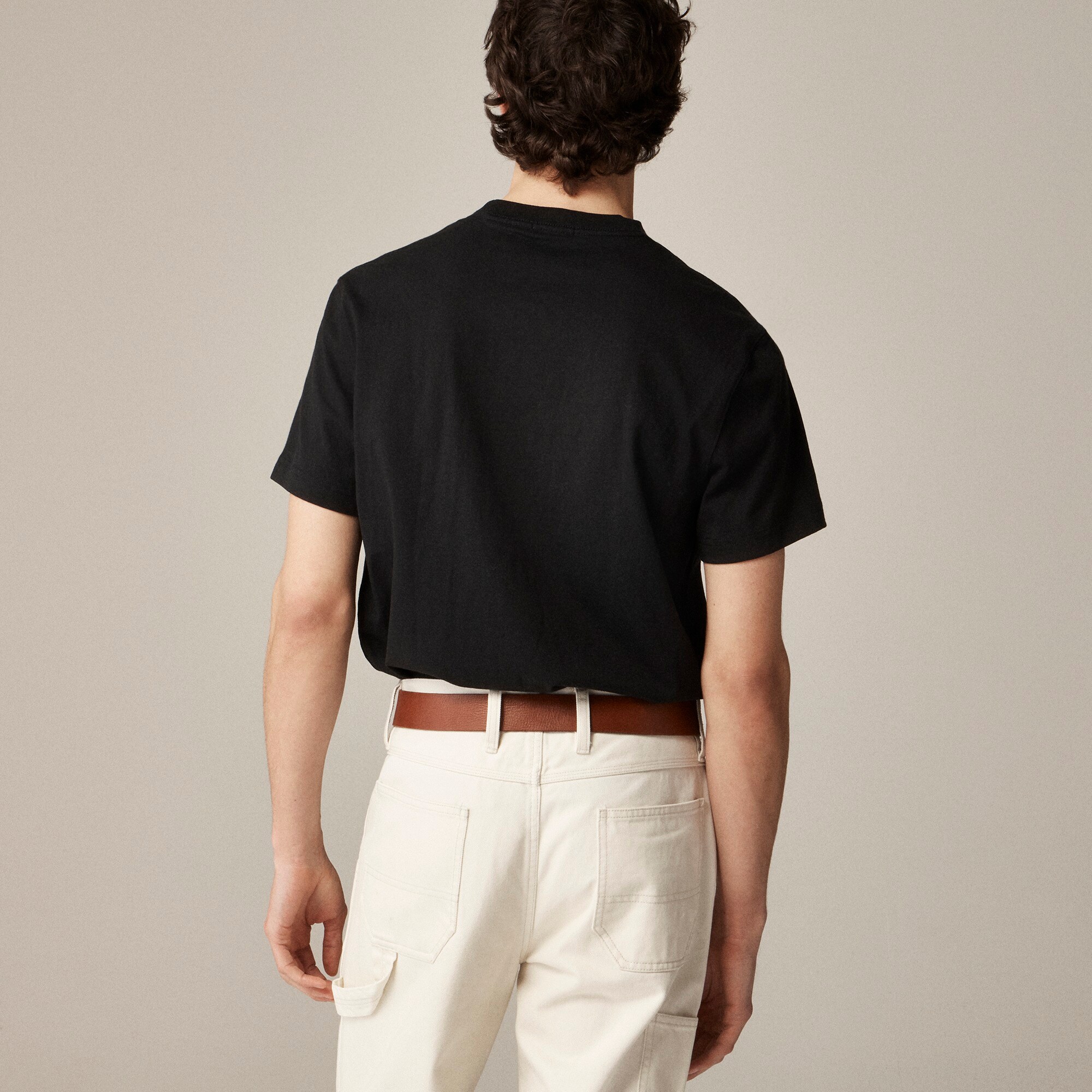 Relaxed premium-weight cotton T-shirt