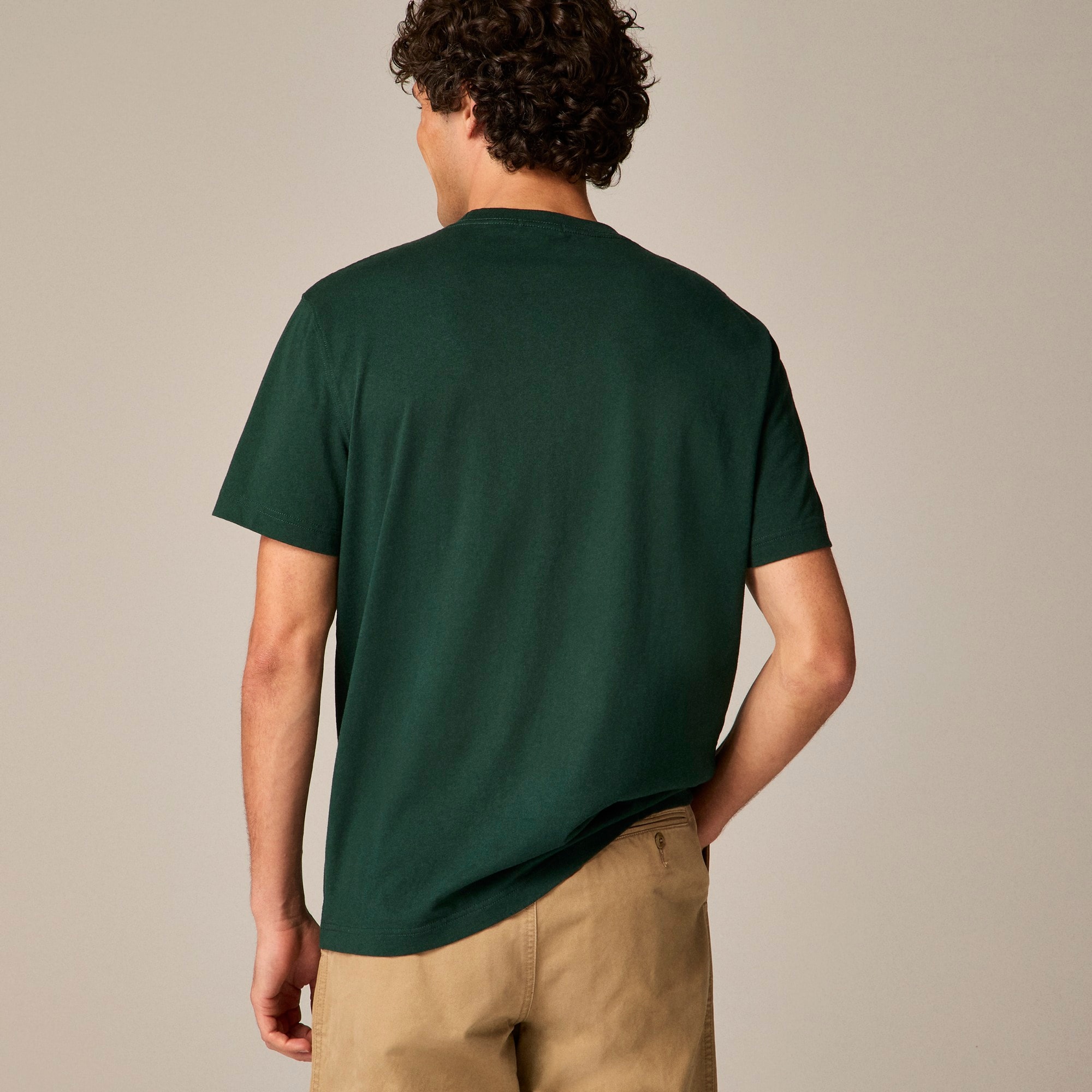 Relaxed premium-weight cotton T-shirt