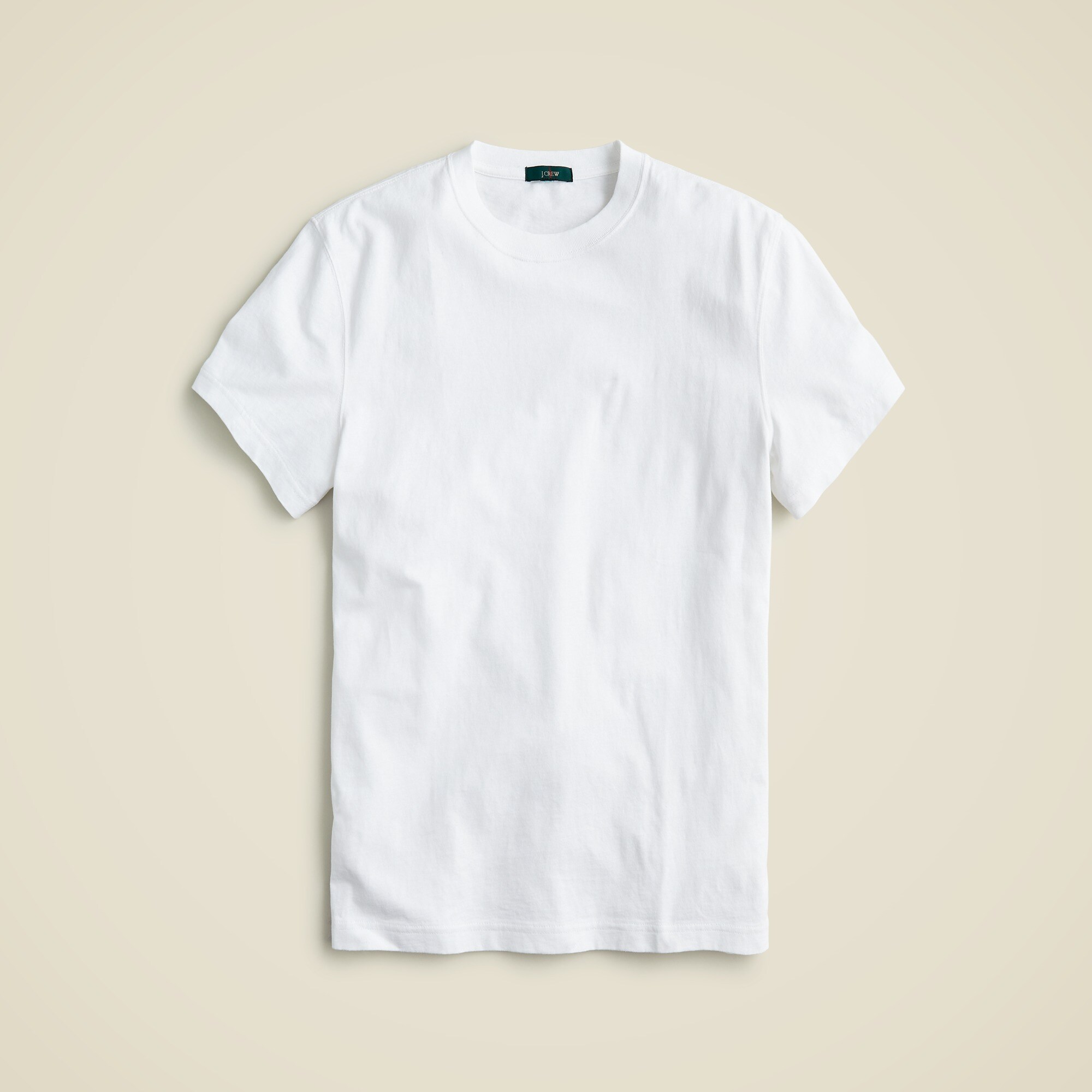 Relaxed premium-weight cotton T-shirt