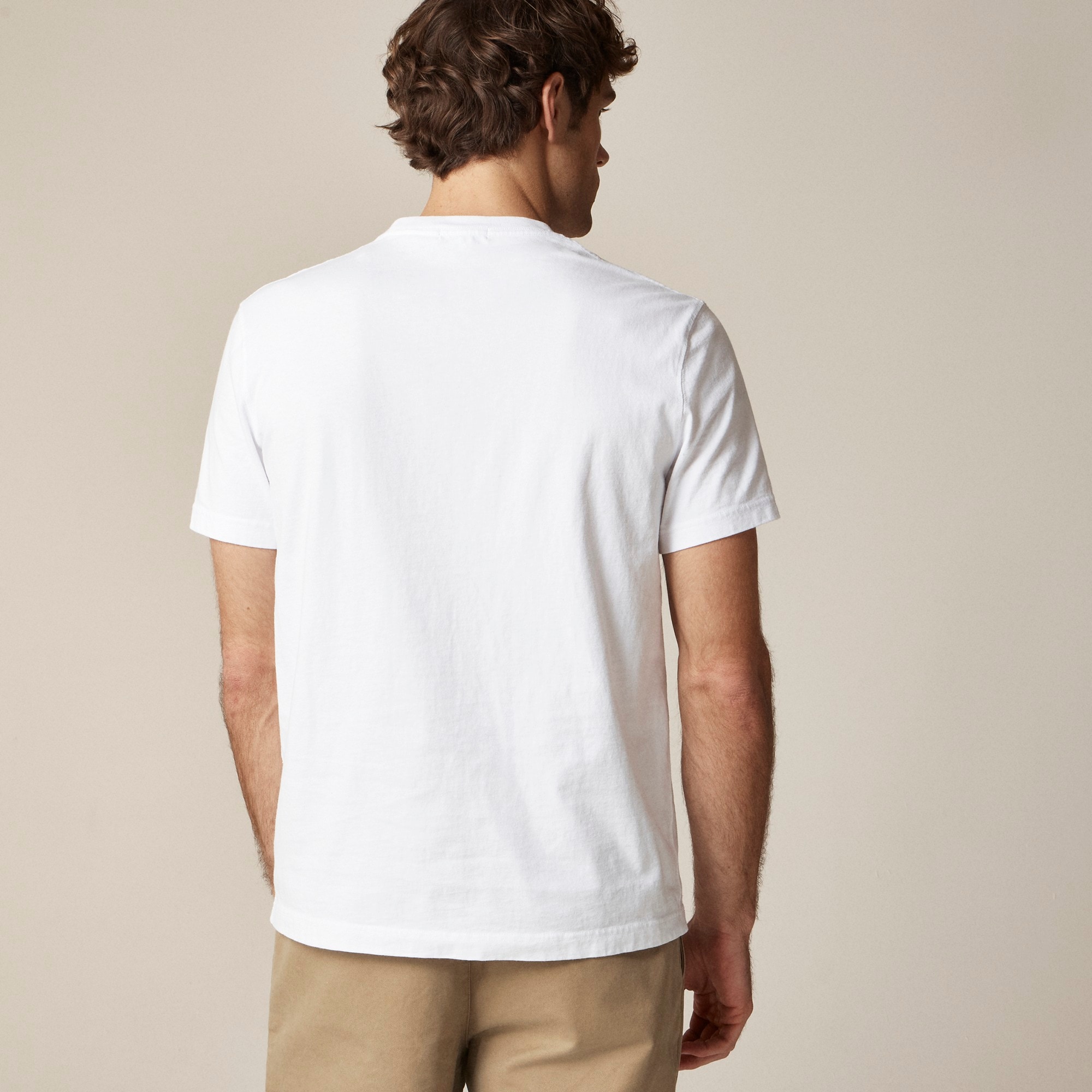 Relaxed premium-weight cotton T-shirt