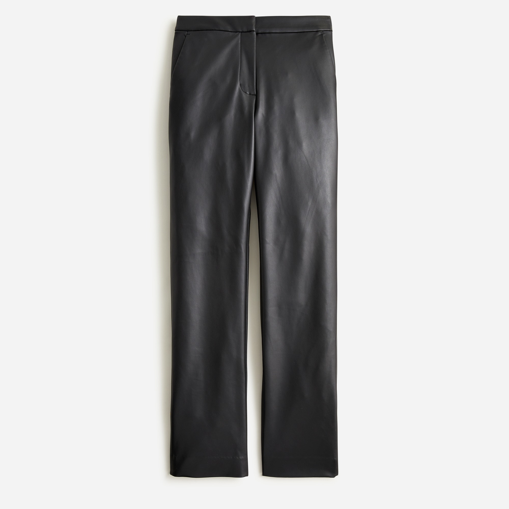 Kate straight-leg pant in faux leather