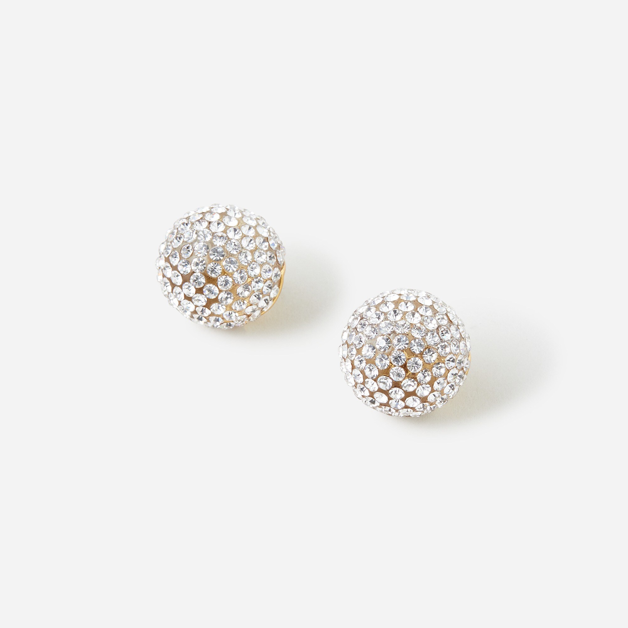  Crystal ball earrings