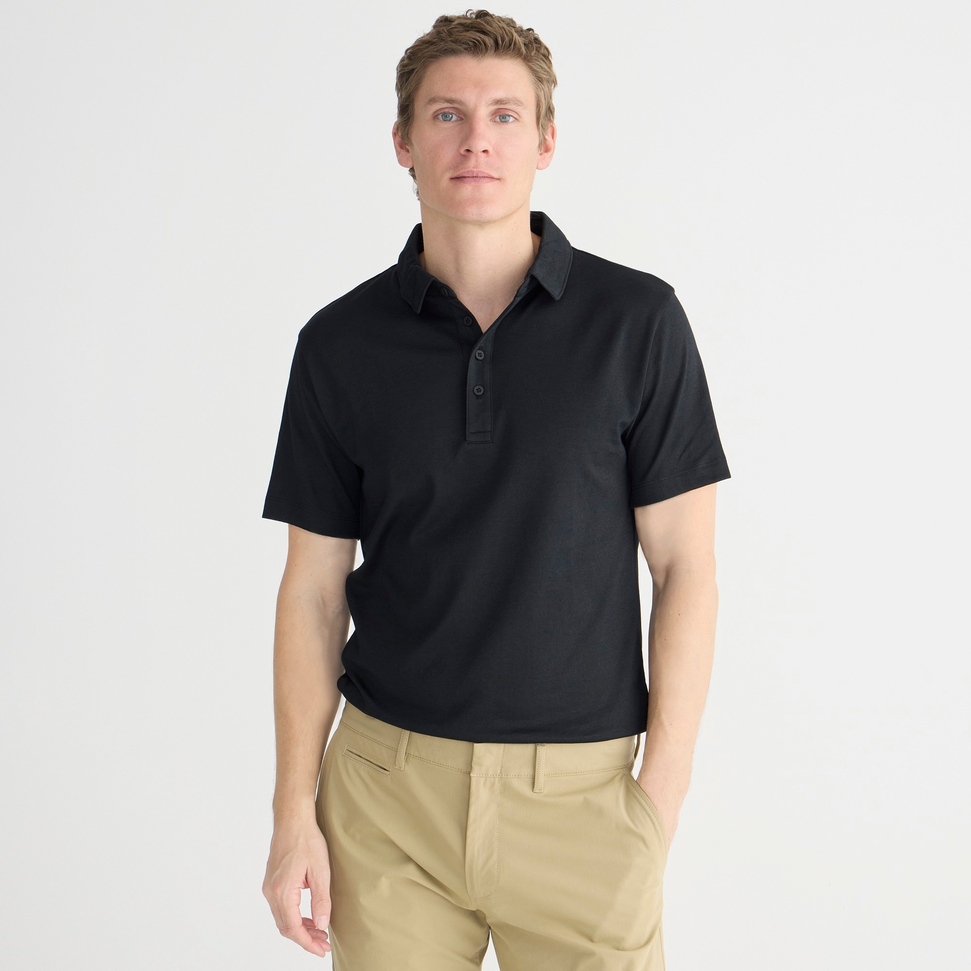 mens Classic Untucked performance polo shirt with COOLMAX&reg; technology