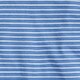 Performance polo shirt with COOLMAX&reg; in stripe OCEAN WHITE