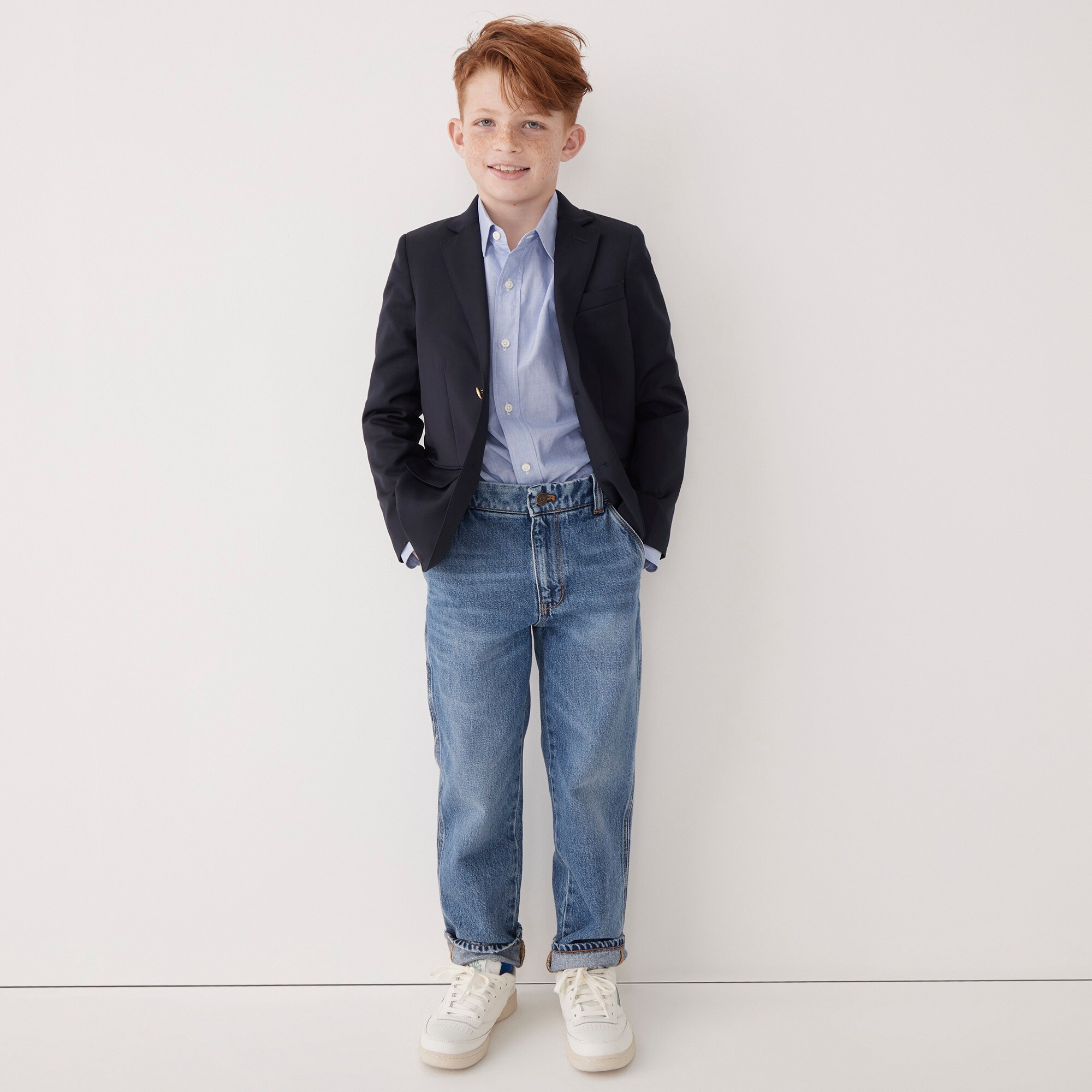 boys Kids&apos; carpenter jean in medium indigo wash