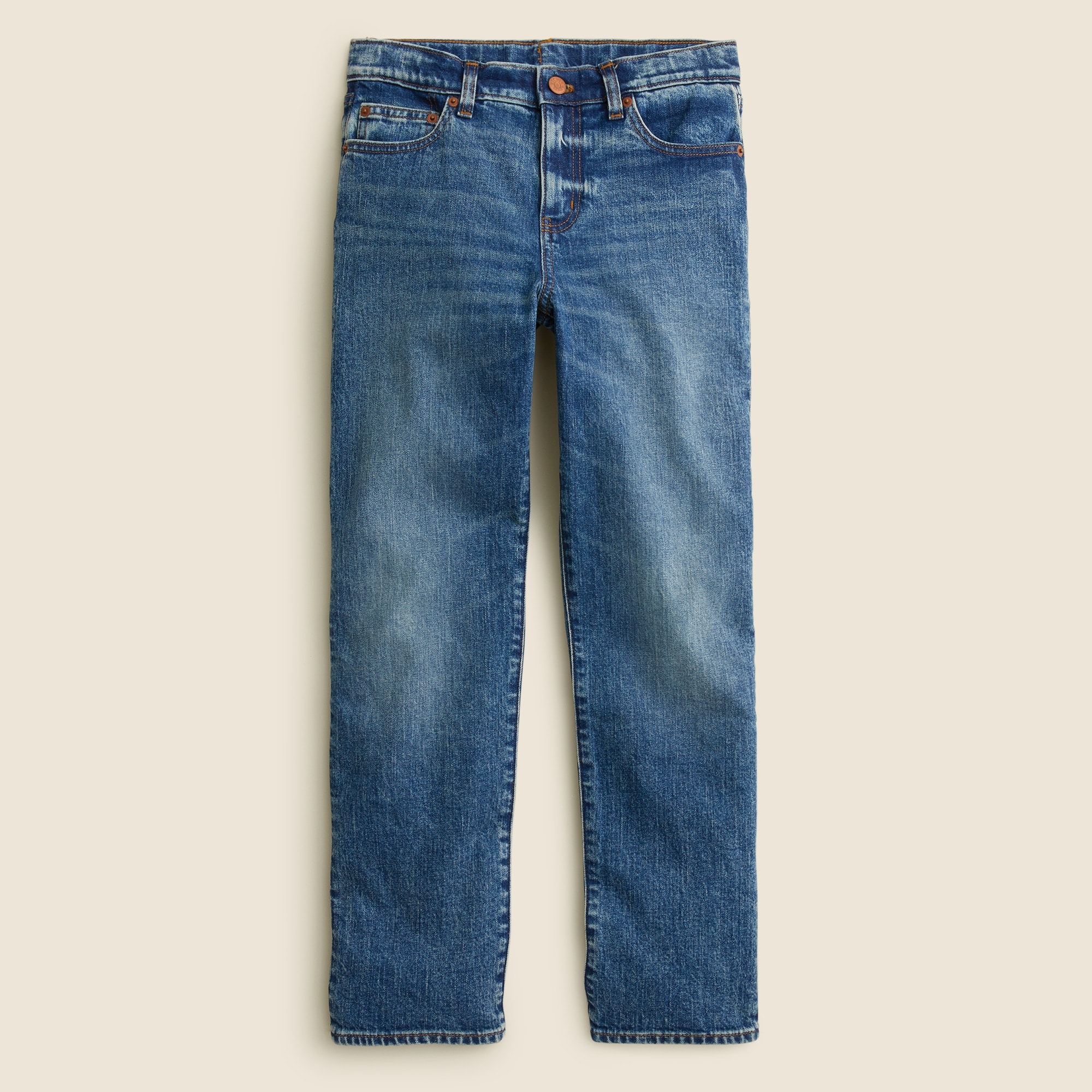 Boys' relaxed-fit stretch jean in sail wash