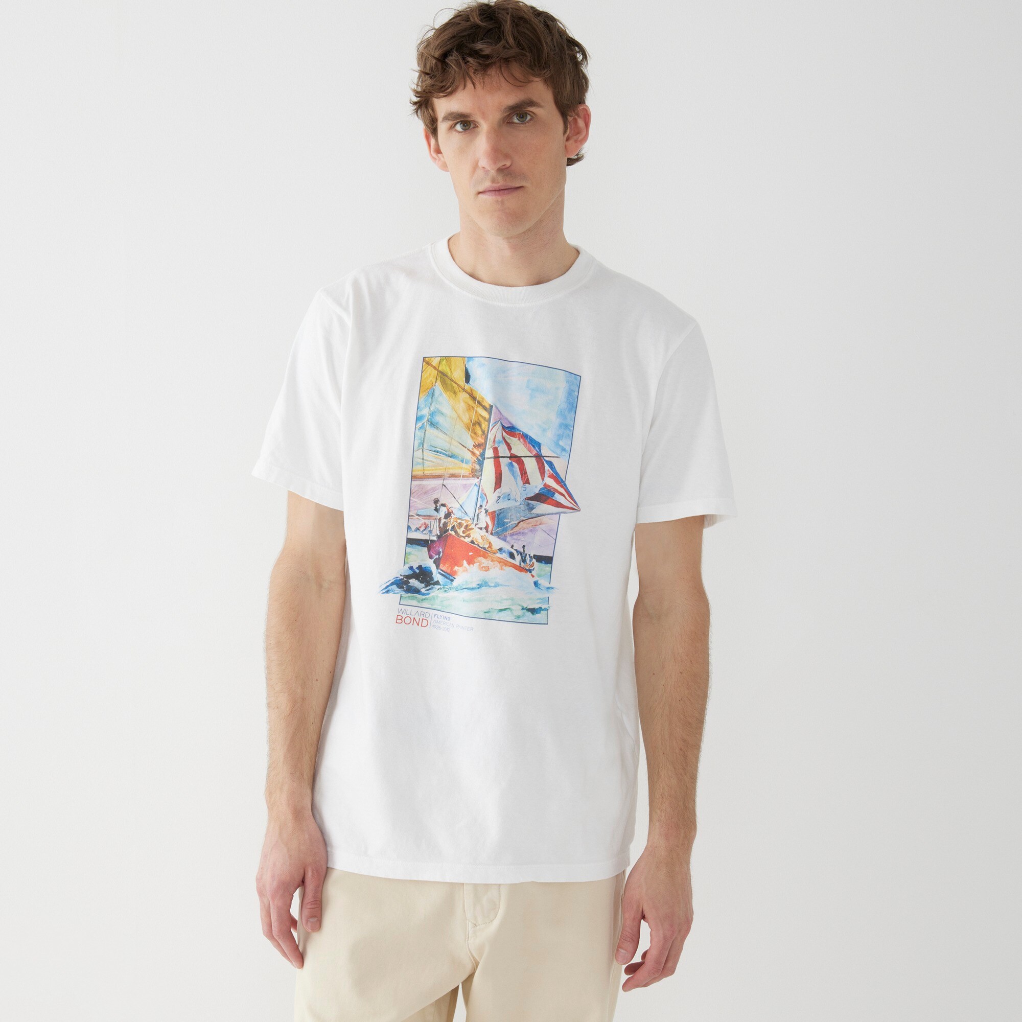 Willard Bond X J.Crew made-in-the-USA graphic T-shirt