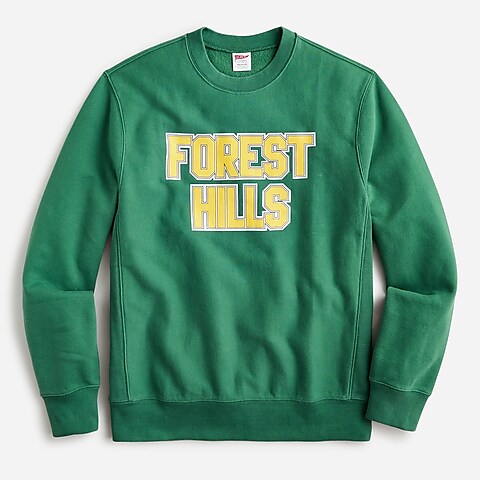 mens Heritage 14 oz. fleece Forest Hills graphic sweatshirt