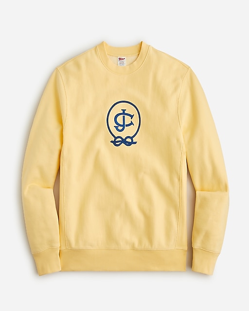  Heritage 14 oz. fleece embroidered monogram graphic sweatshirt