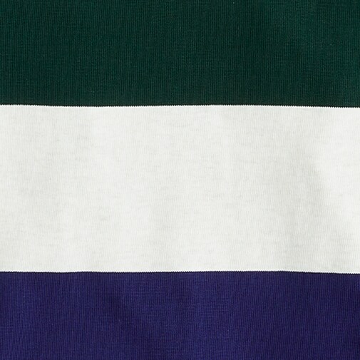 Rugby shirt in stripe HTHR NAVY GREEN CATALOG j.crew: rugby shirt in stripe for men