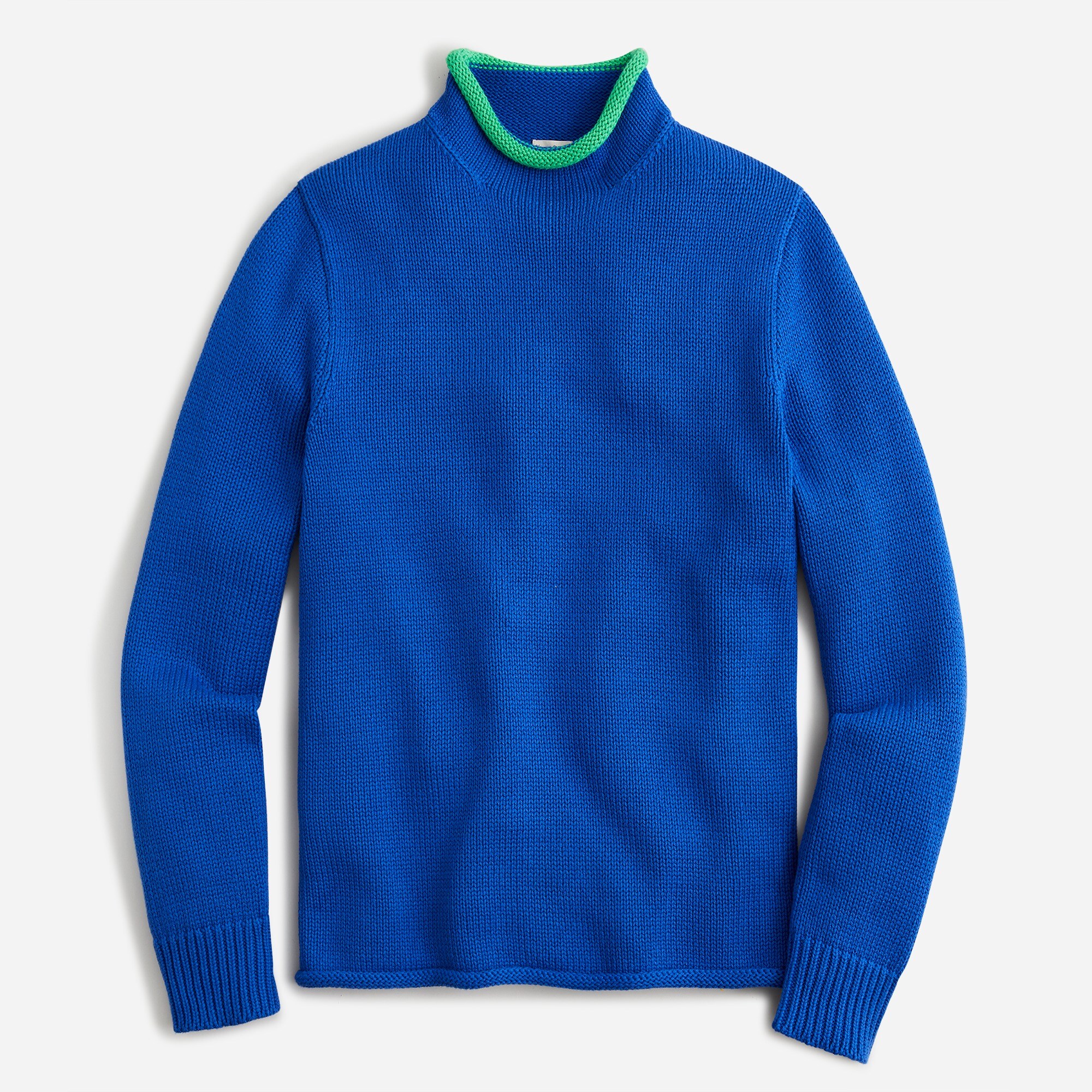 Limited-edition heritage cotton tipped Rollneck™ sweater