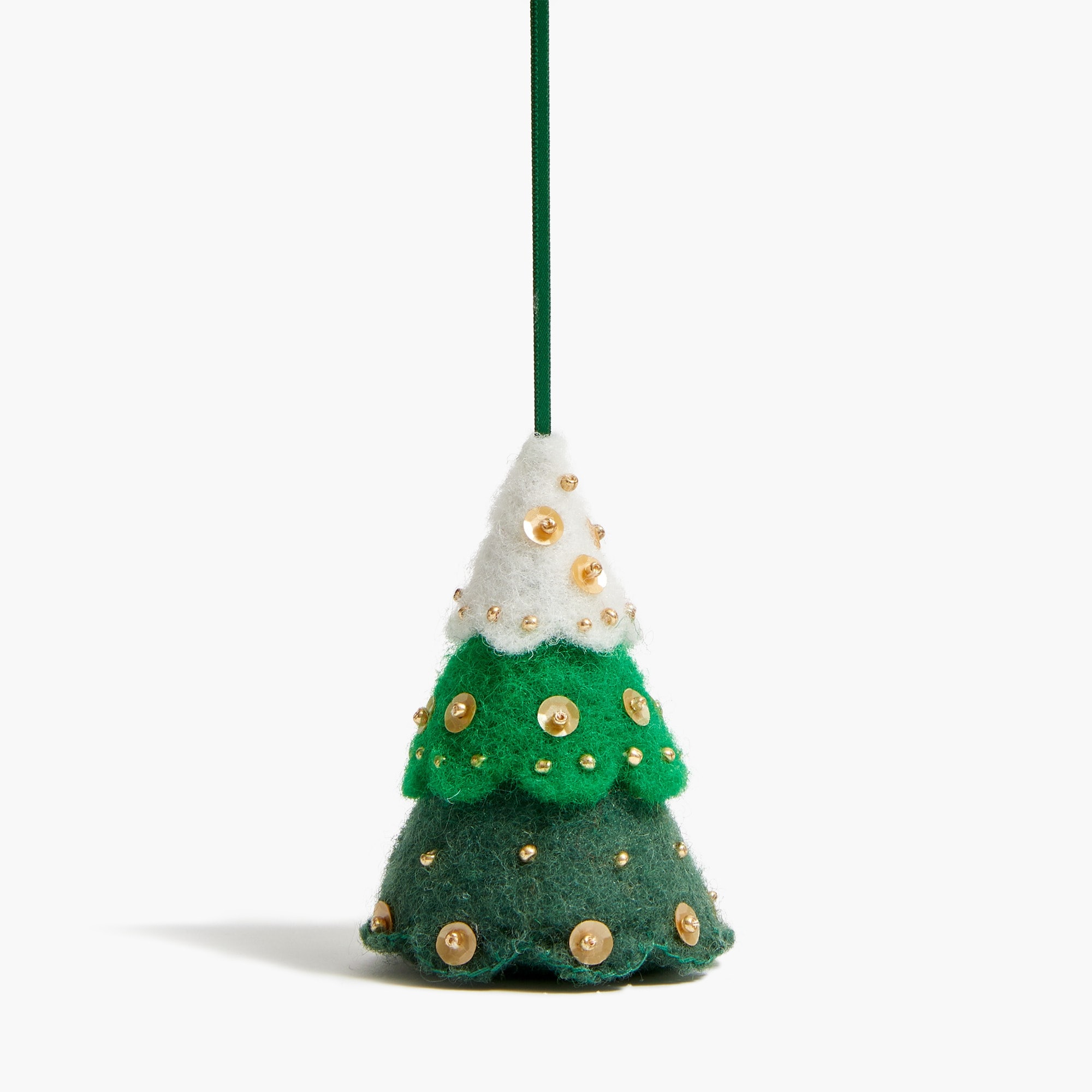 Felt holiday tree ornament