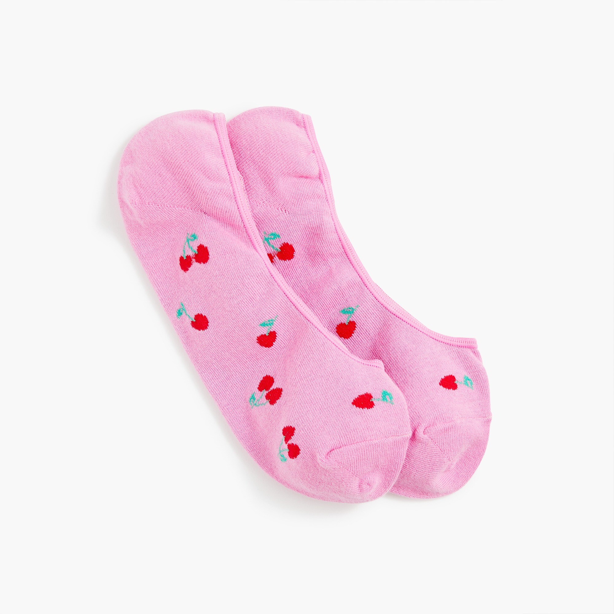 Cherry no-show socks