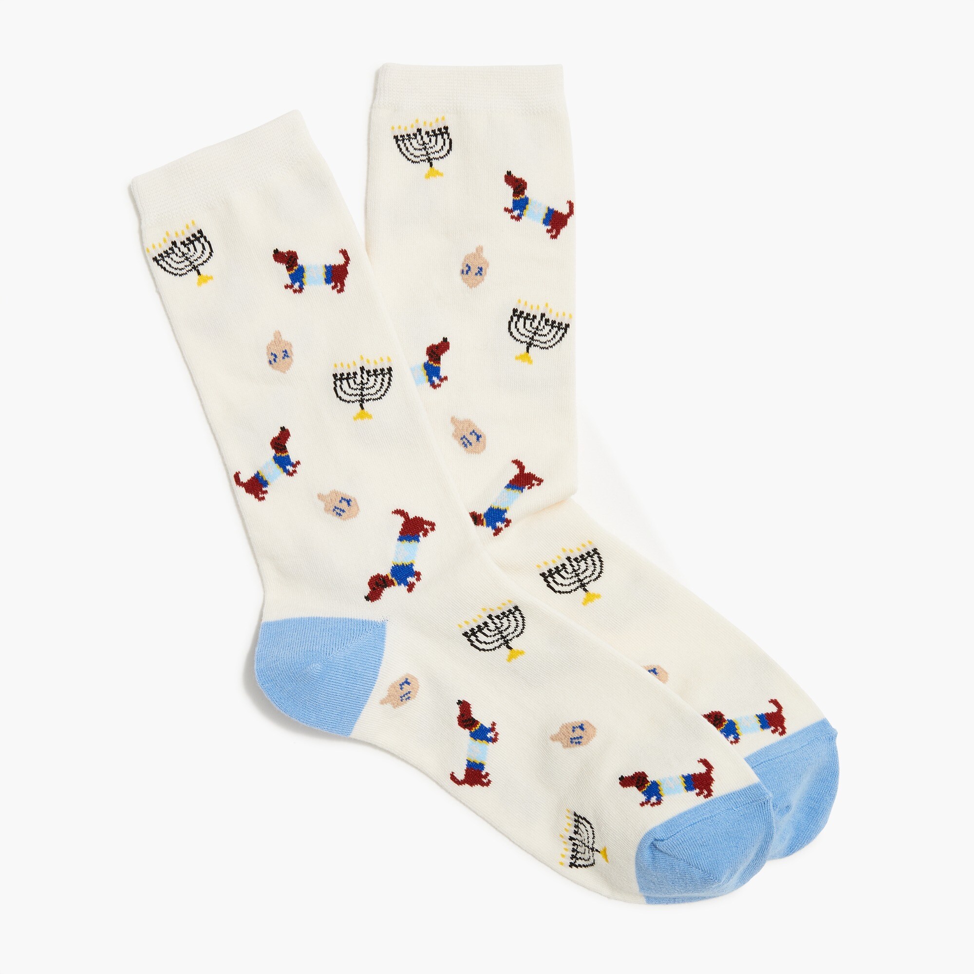 Holiday dog trouser socks