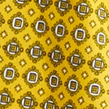 FLOWER FOULARD YELLOW G