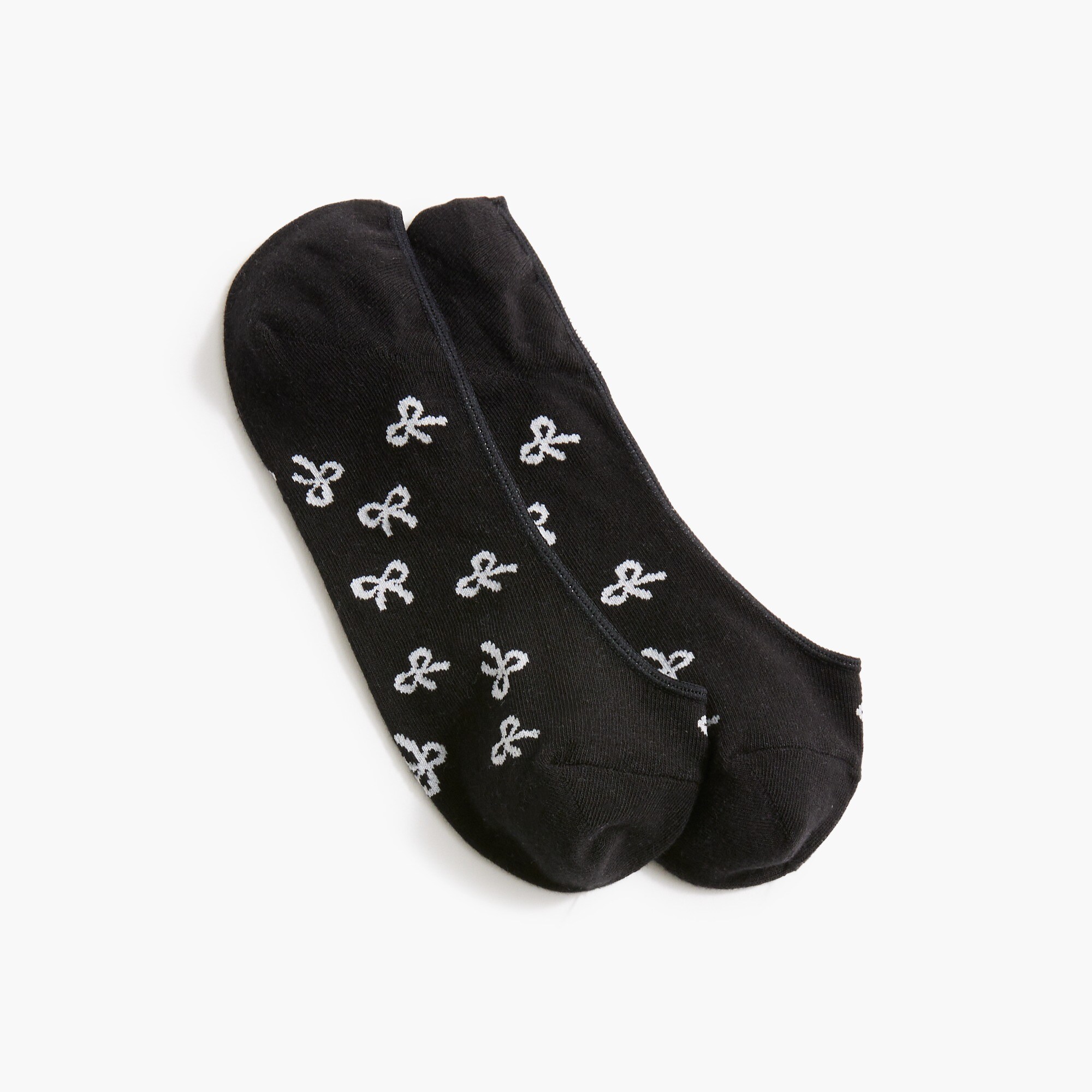 Bows no-show socks