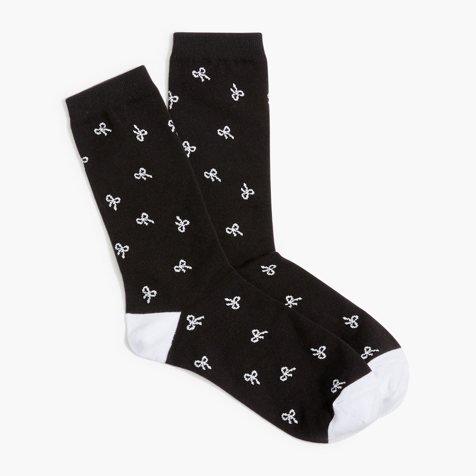 Bow trouser socks