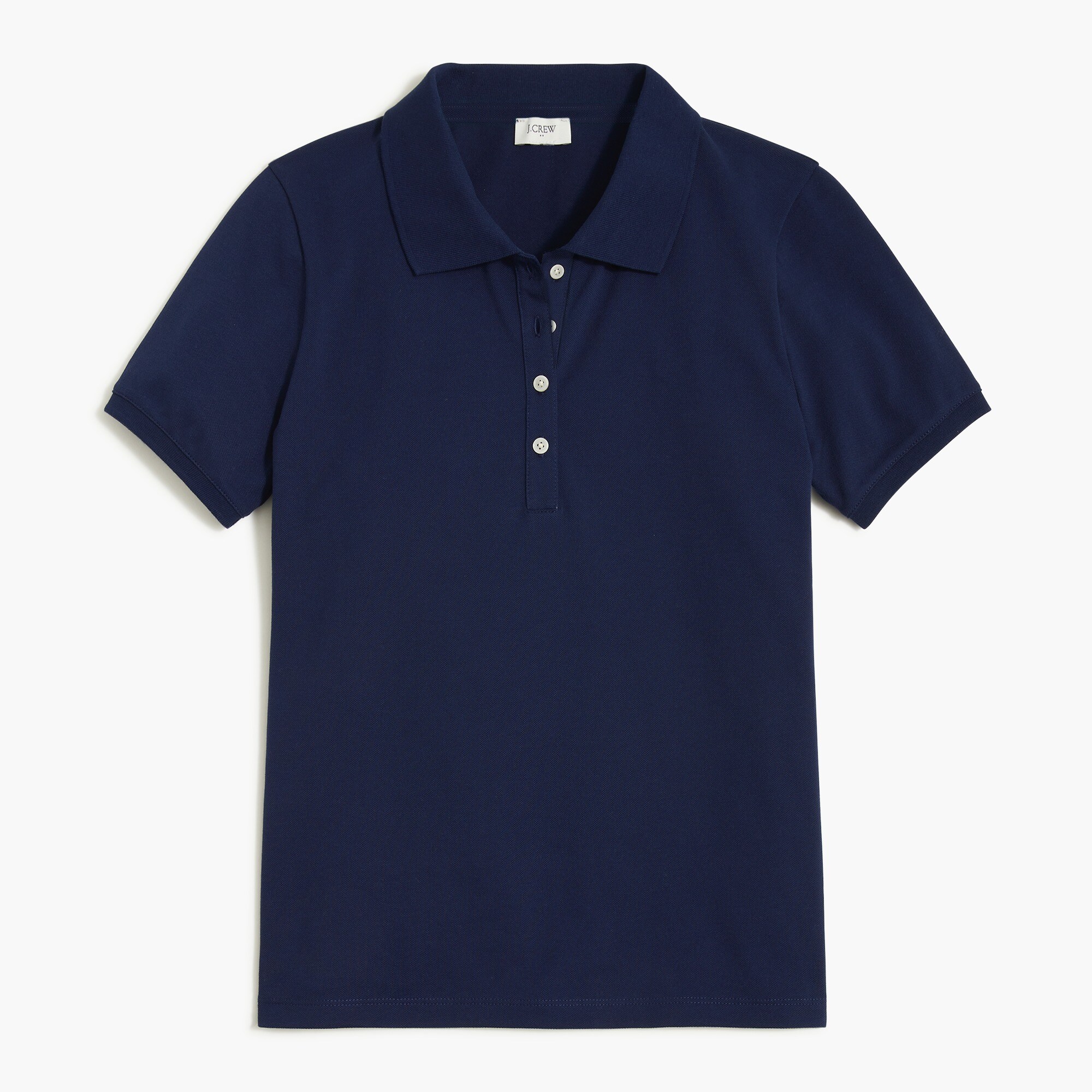 piqu&eacute; polo for women