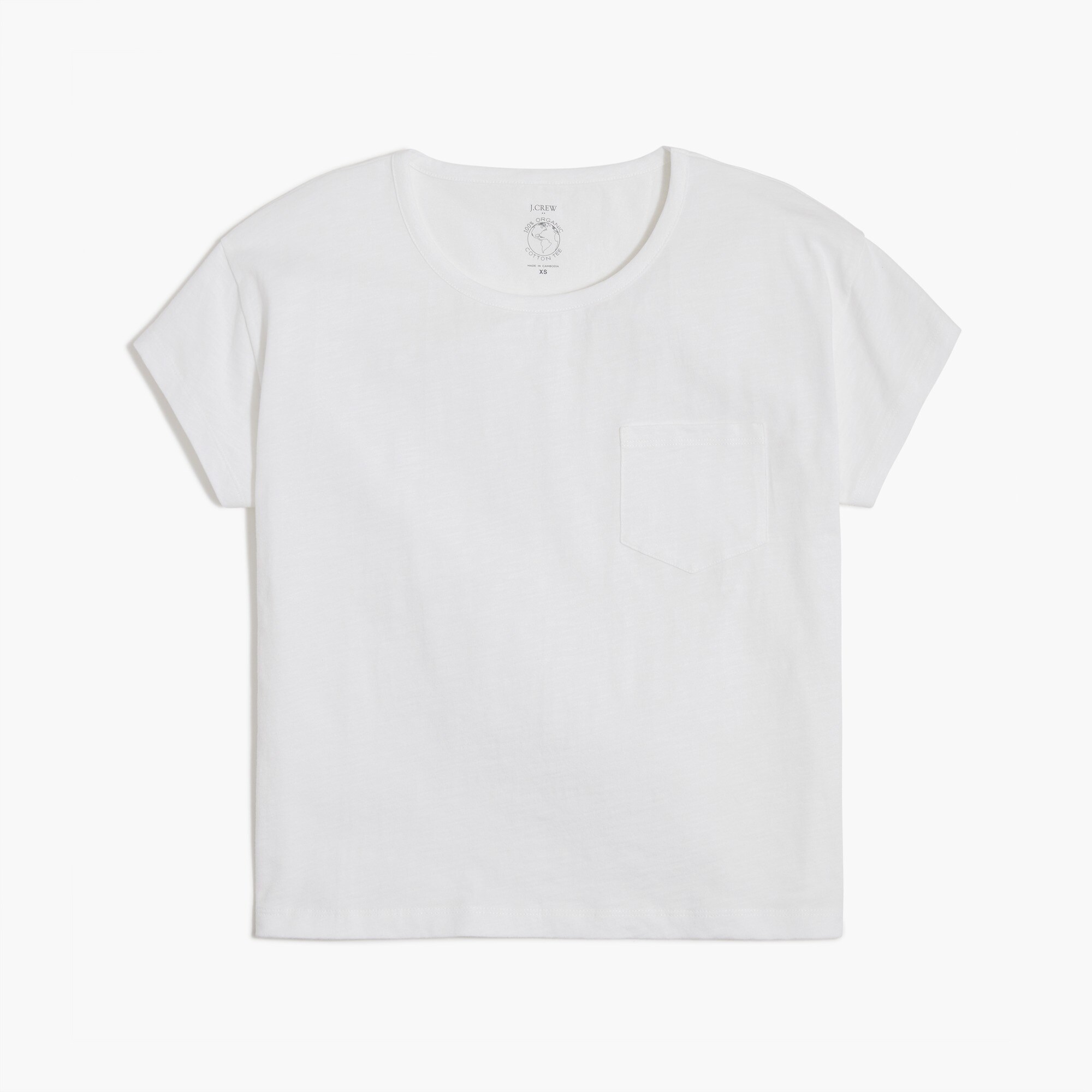 Organic cotton pocket tee