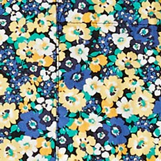Short-sleeve printed flex casual shirt PALE SPINACH MULTI 