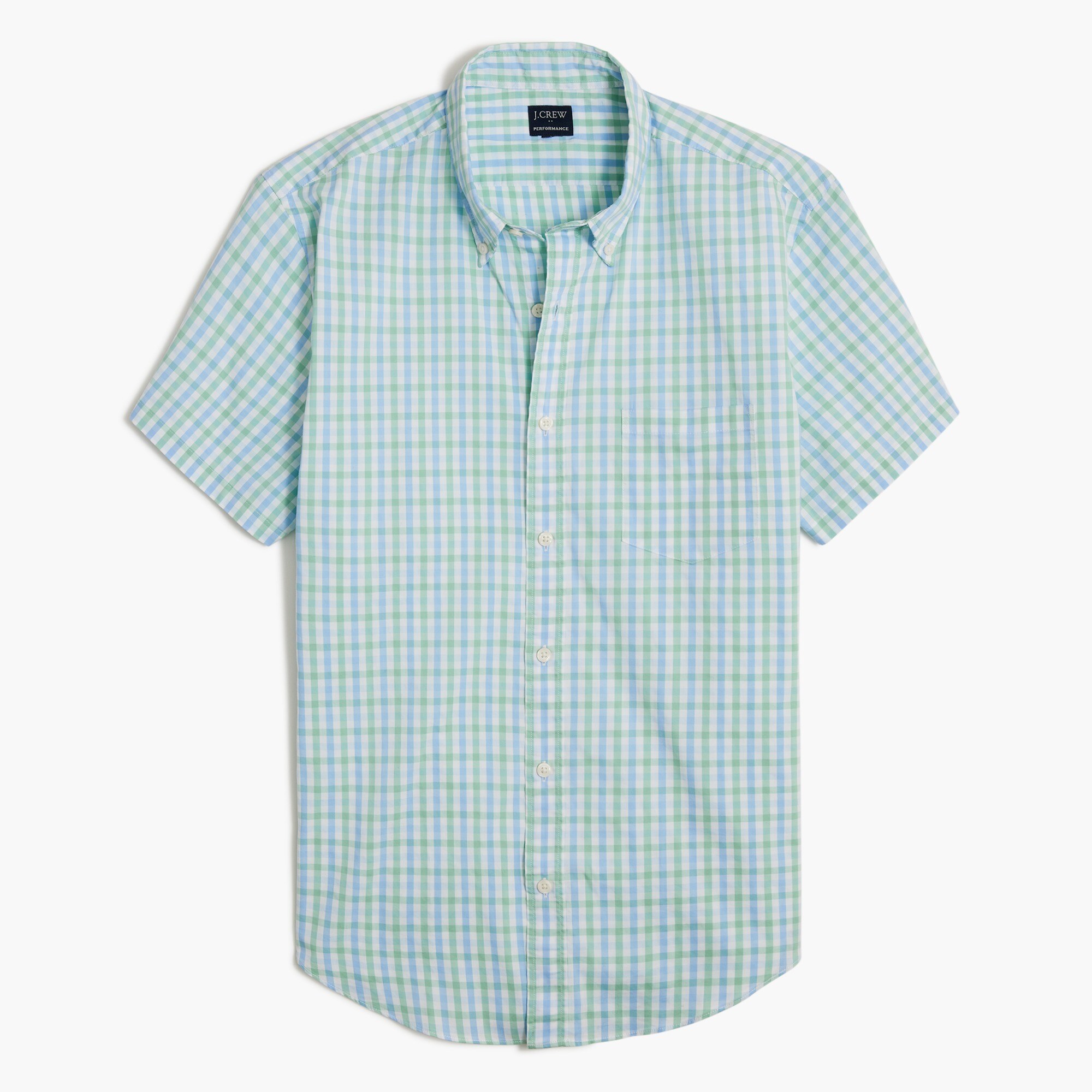 Slim Short-sleeve Flex Performance Shirt For Men | Factory
