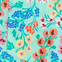 Short-sleeve printed flex casual shirt PALE SPINACH MULTI 