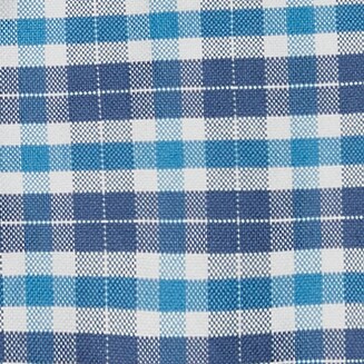 Slim flex oxford shirt RUSTIC OCEAN AZURE factory: classic plaid flex oxford shirt for men