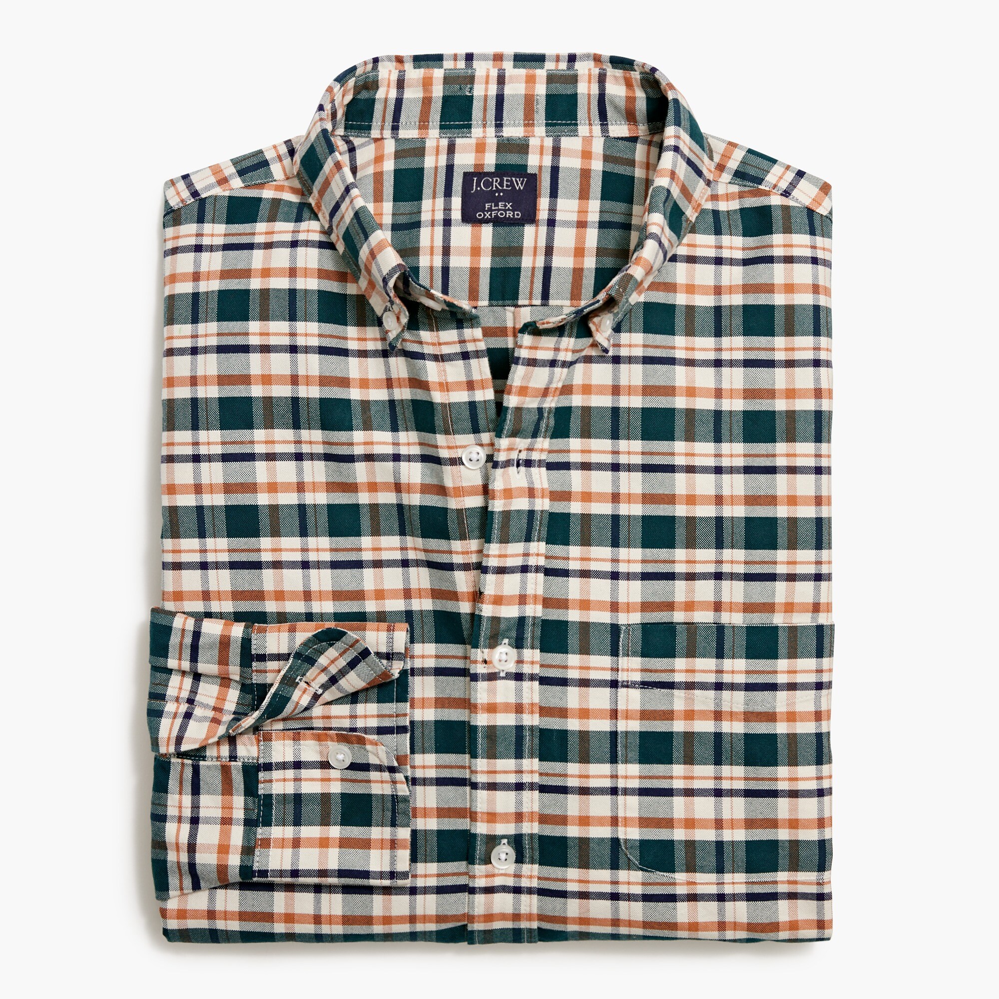 Slim flex oxford shirt