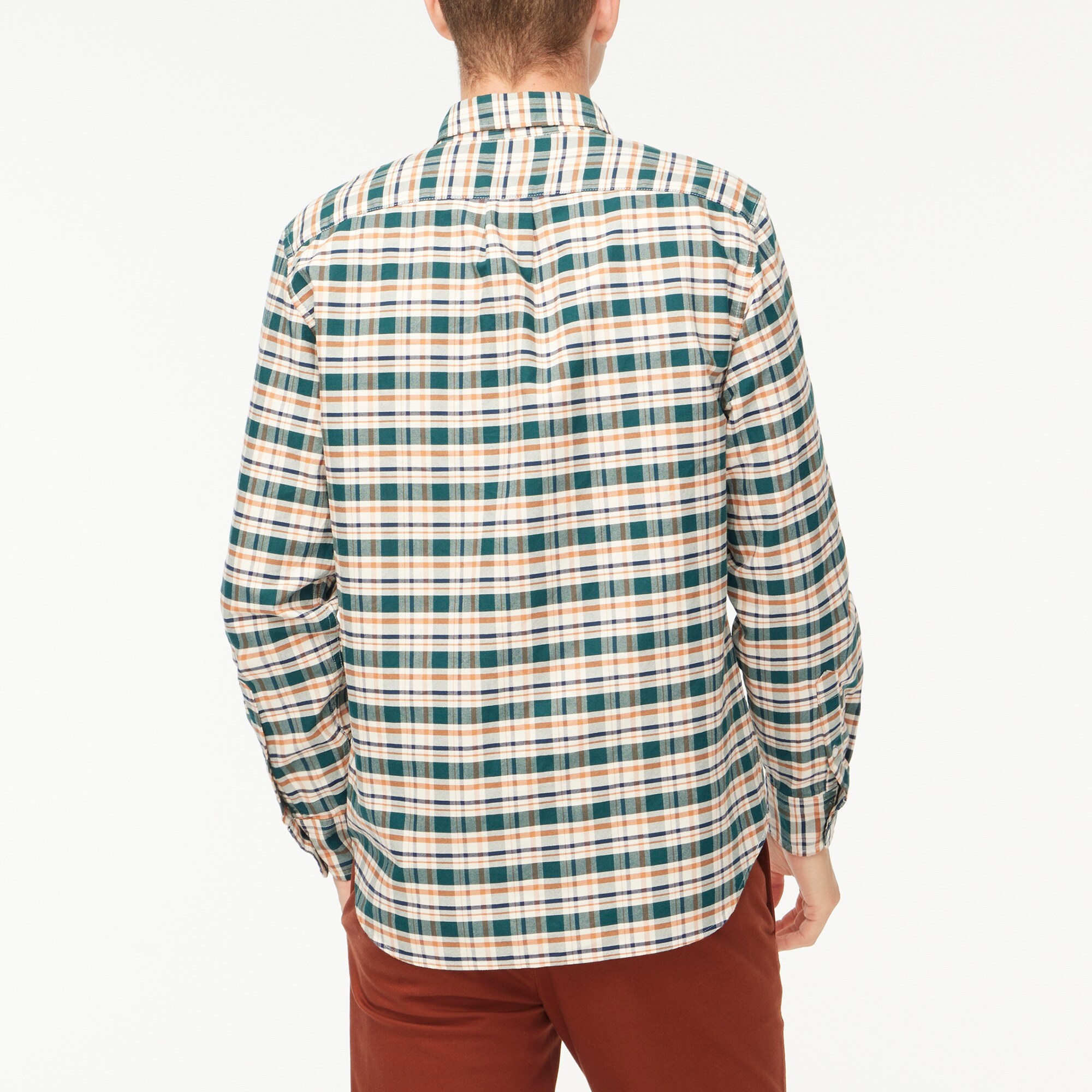 Slim flex oxford shirt