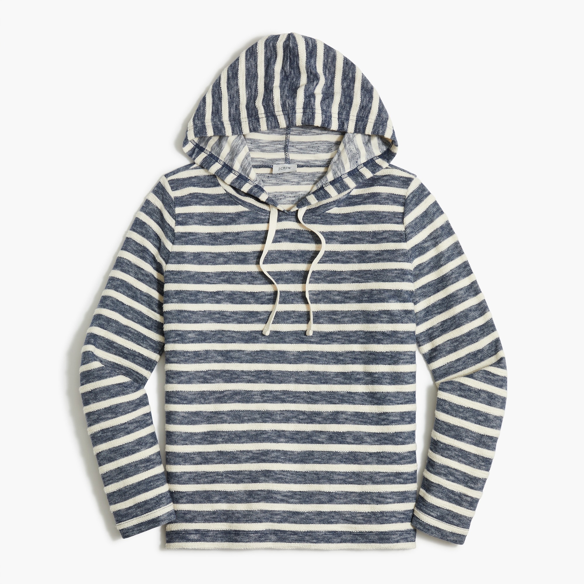 Striped Casual Pullover Hoodie