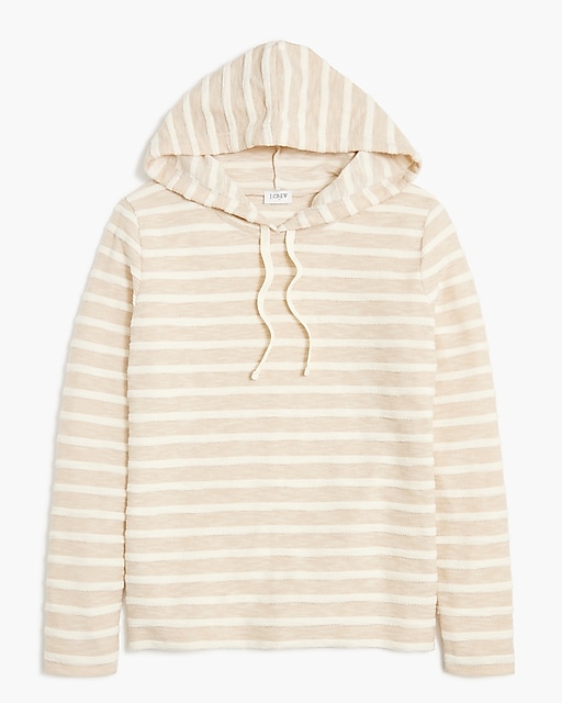  Striped pullover hoodie