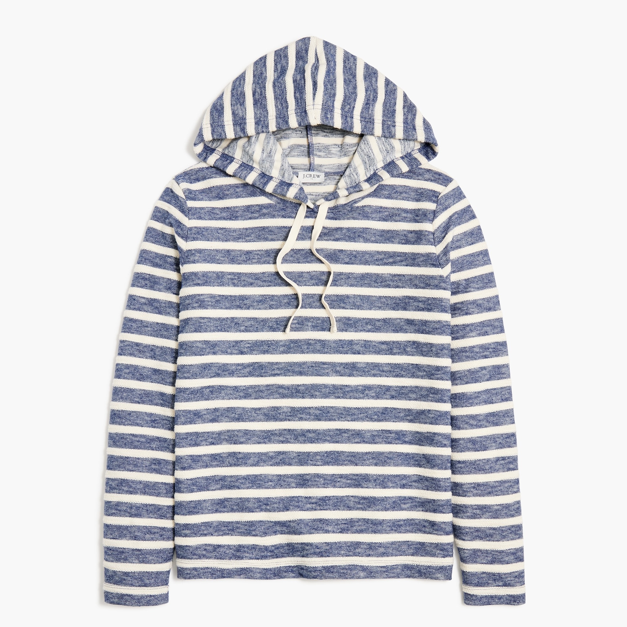 striped pullover hoodie for women