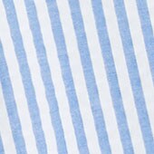 8&quot; printed swim trunk AZURE SKY WHITE 