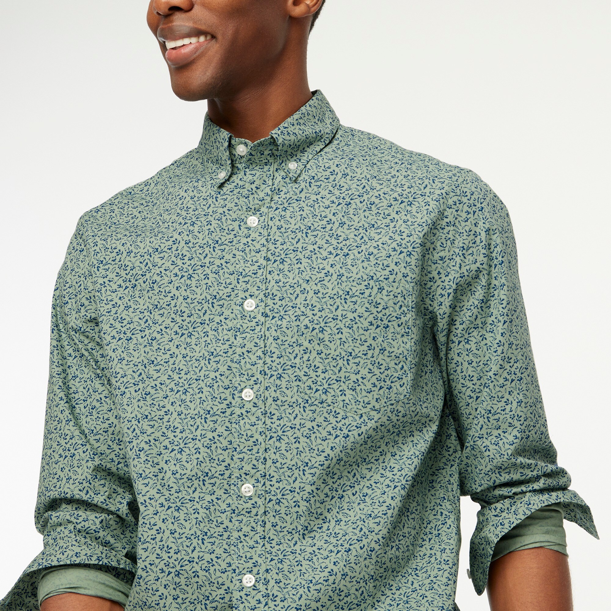 Printed flex casual shirt - image 2