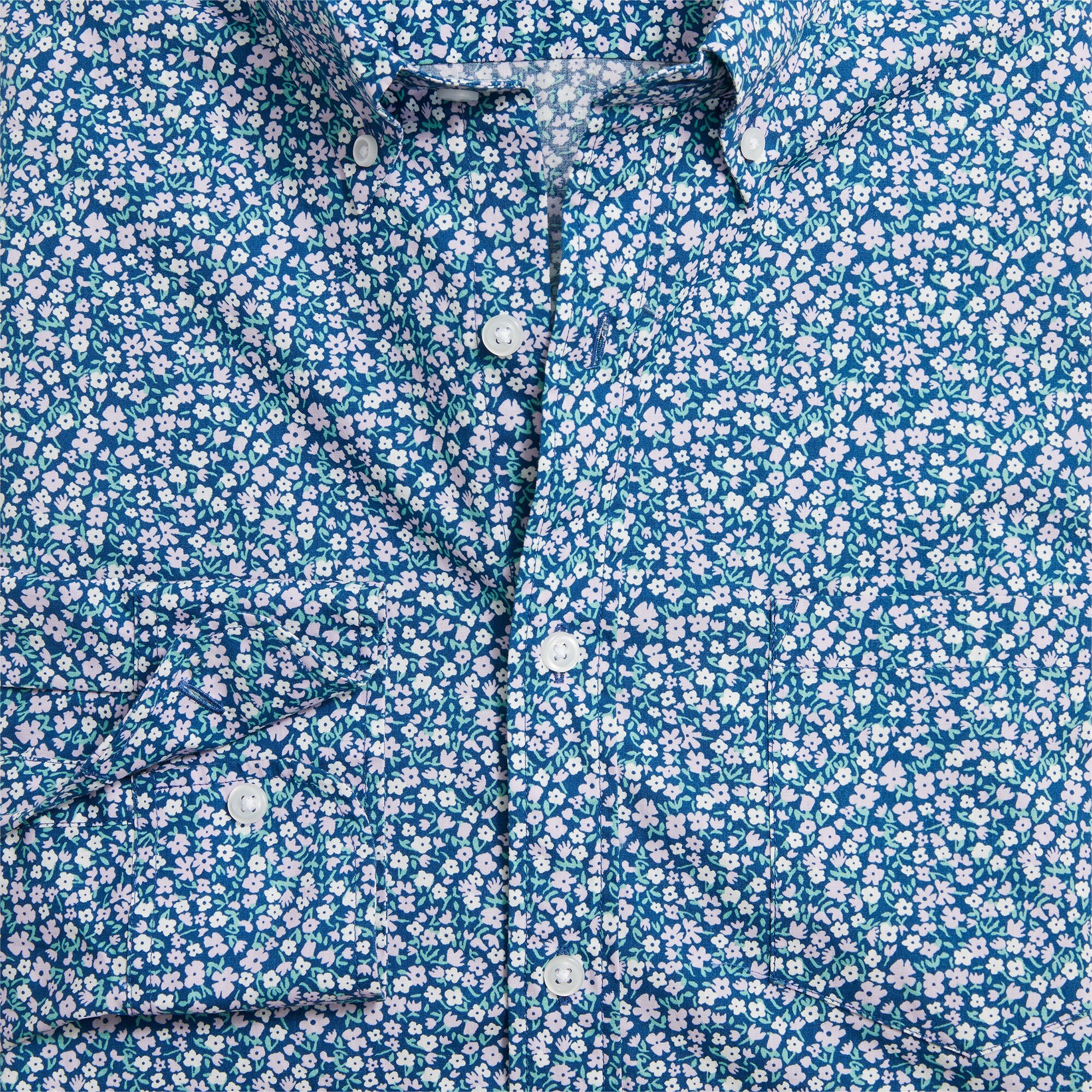 Long-sleeve flex casual shirt
