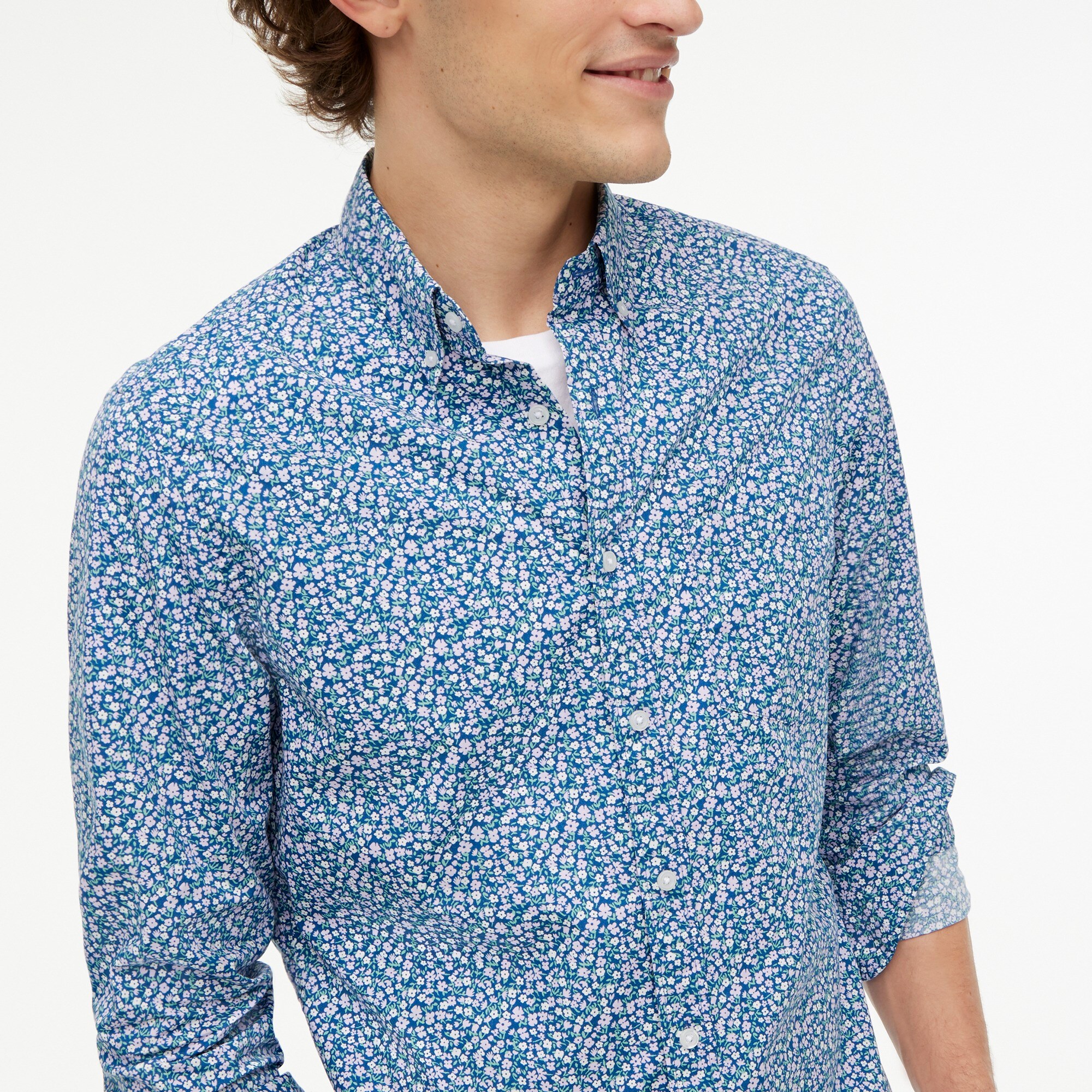 Printed flex casual shirt - image 5