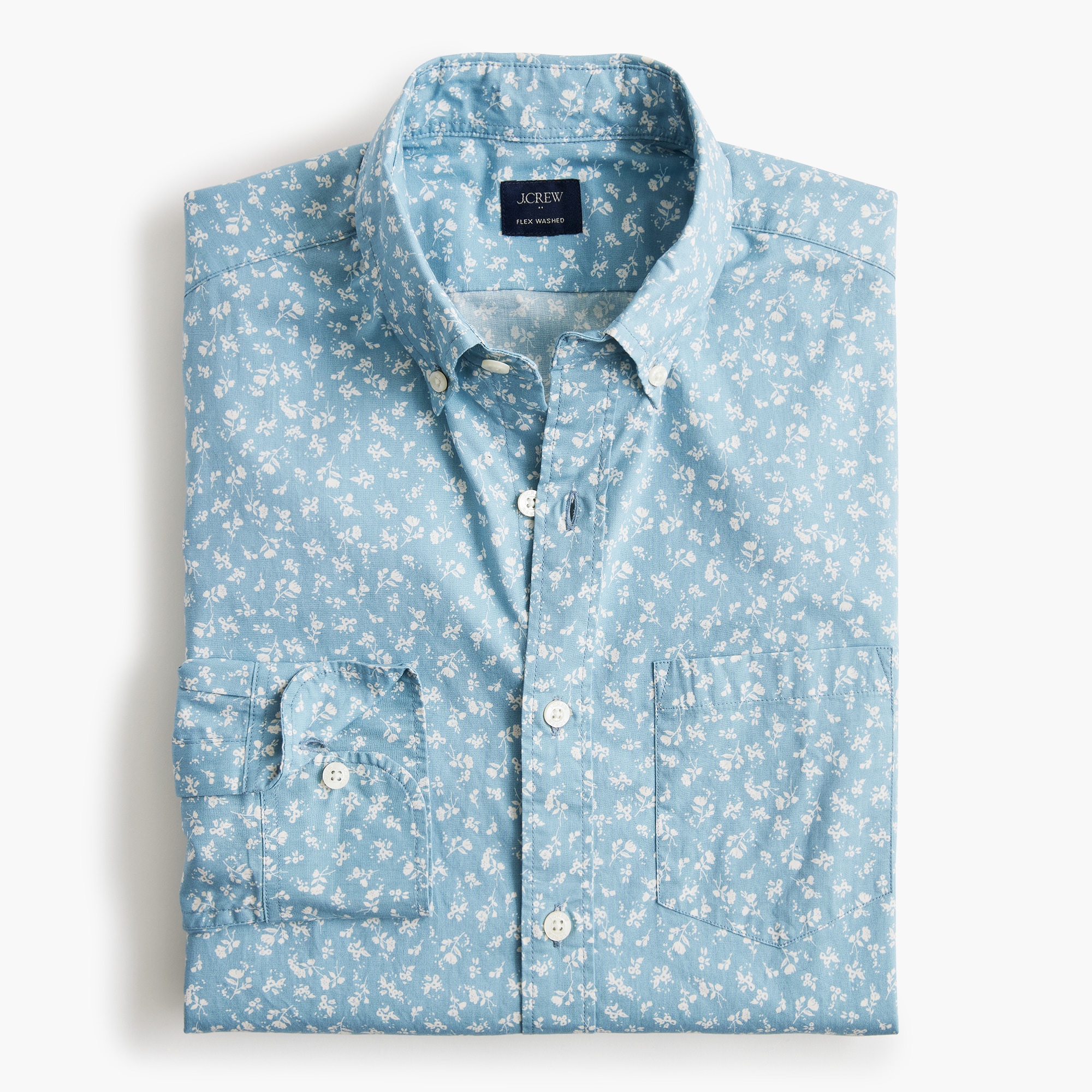 Printed flex casual shirt