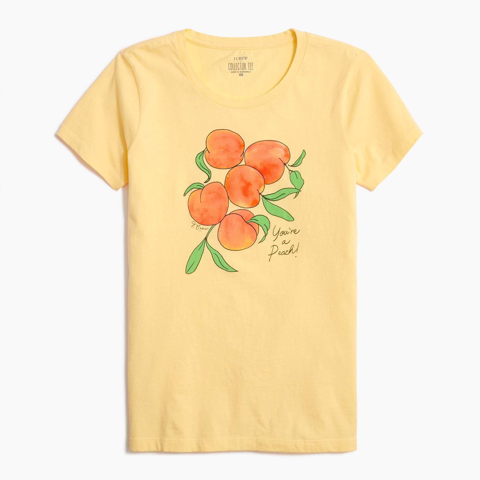 "You're a peach" graphic tee