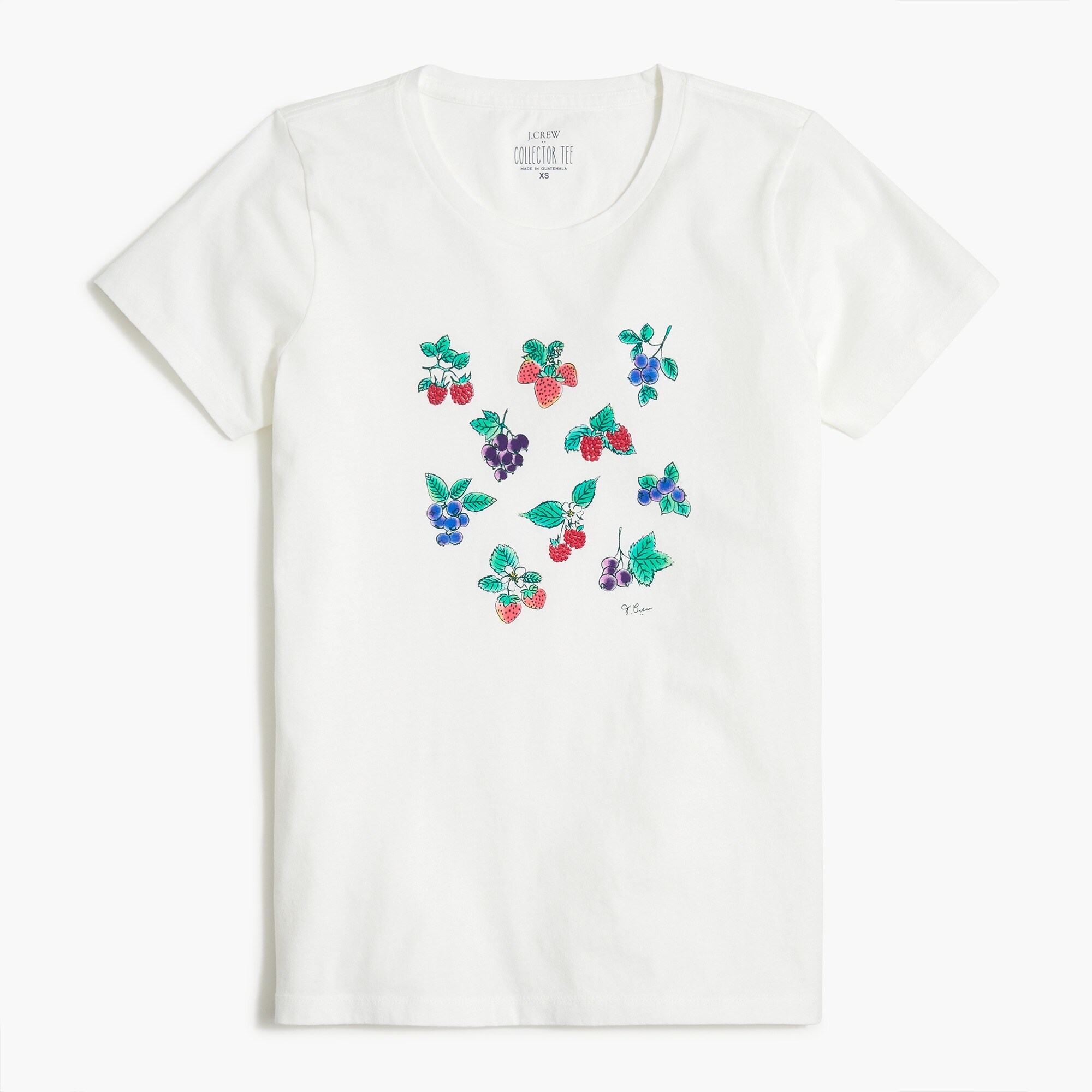 fruit graphic tee for women