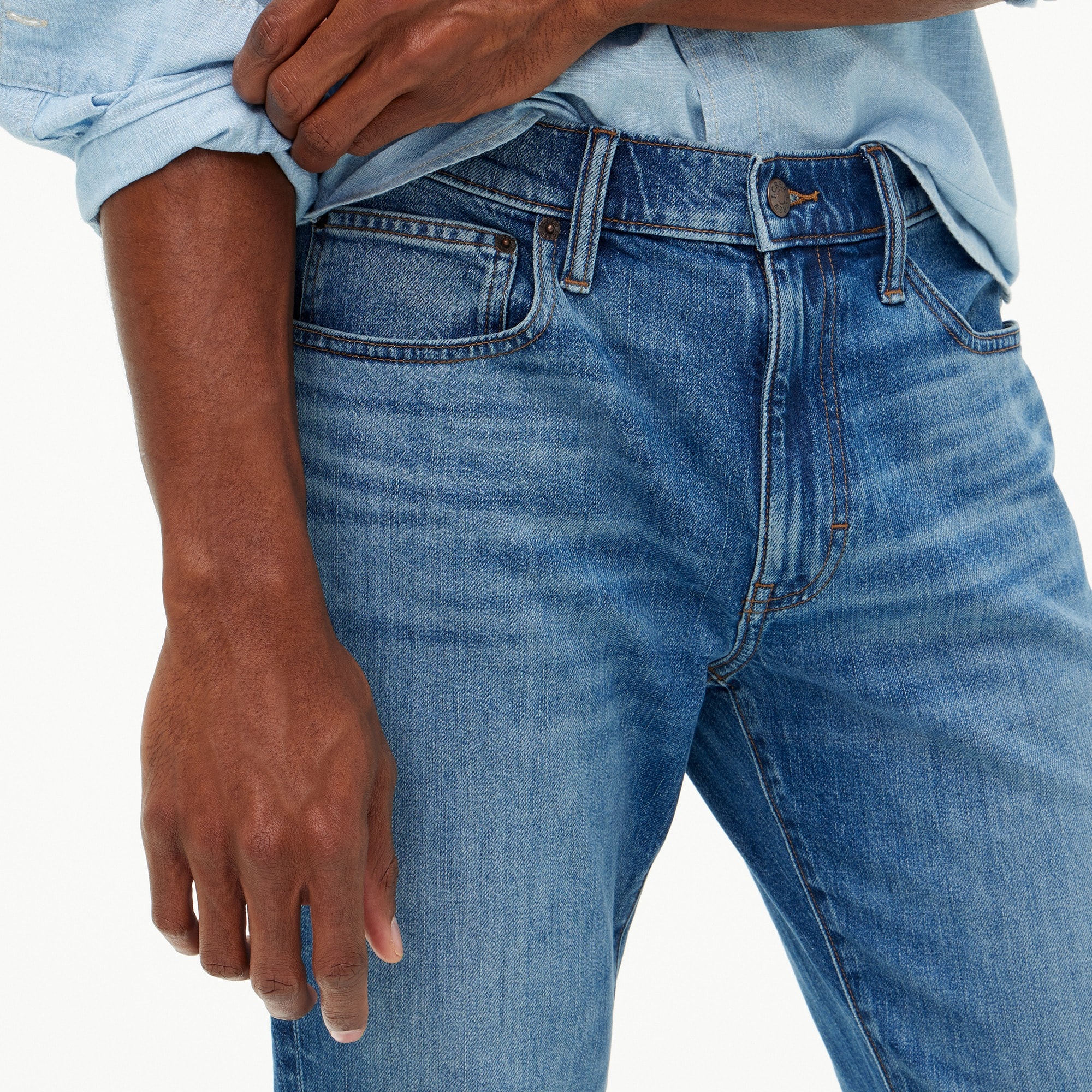 Straight-fit jean