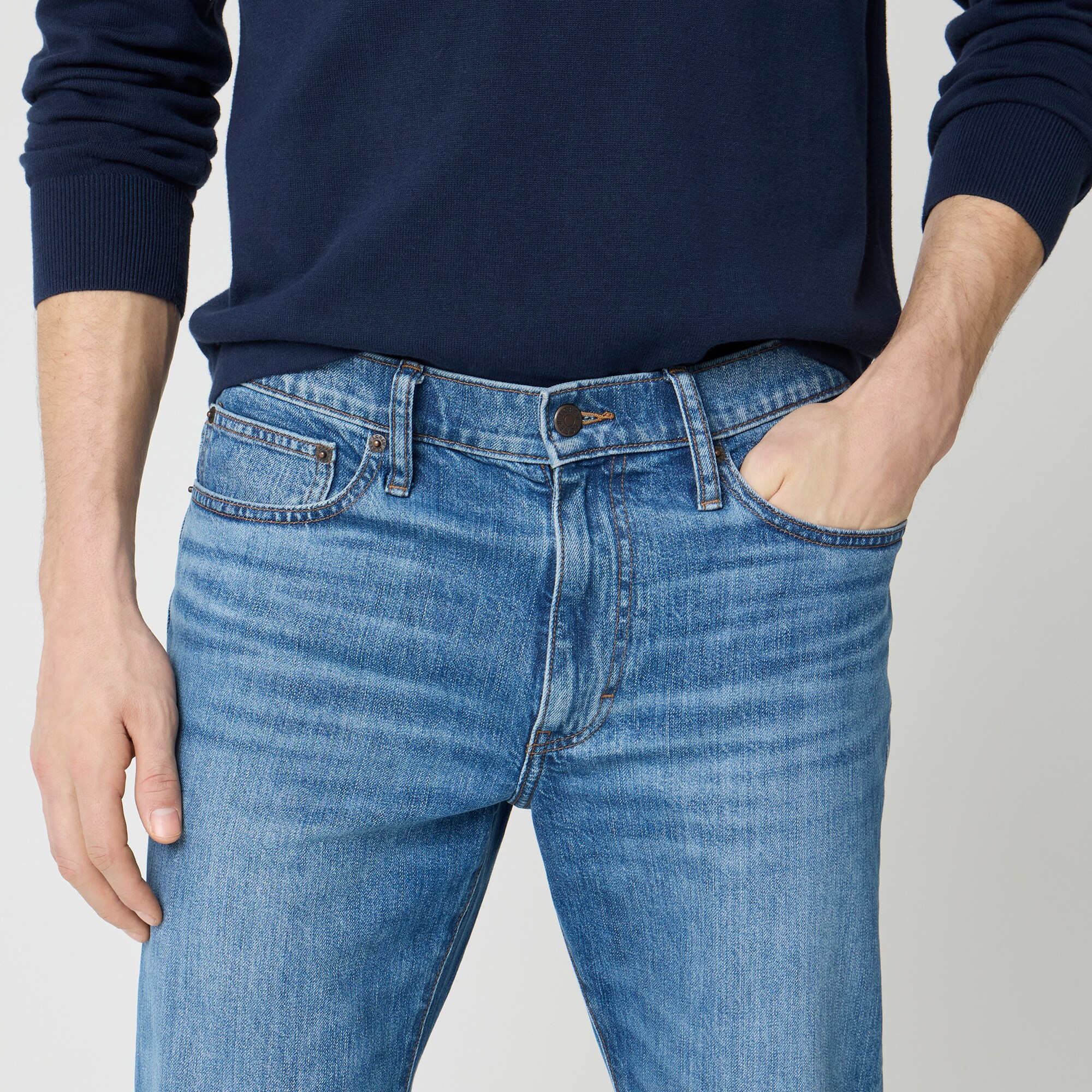 Straight-fit jean