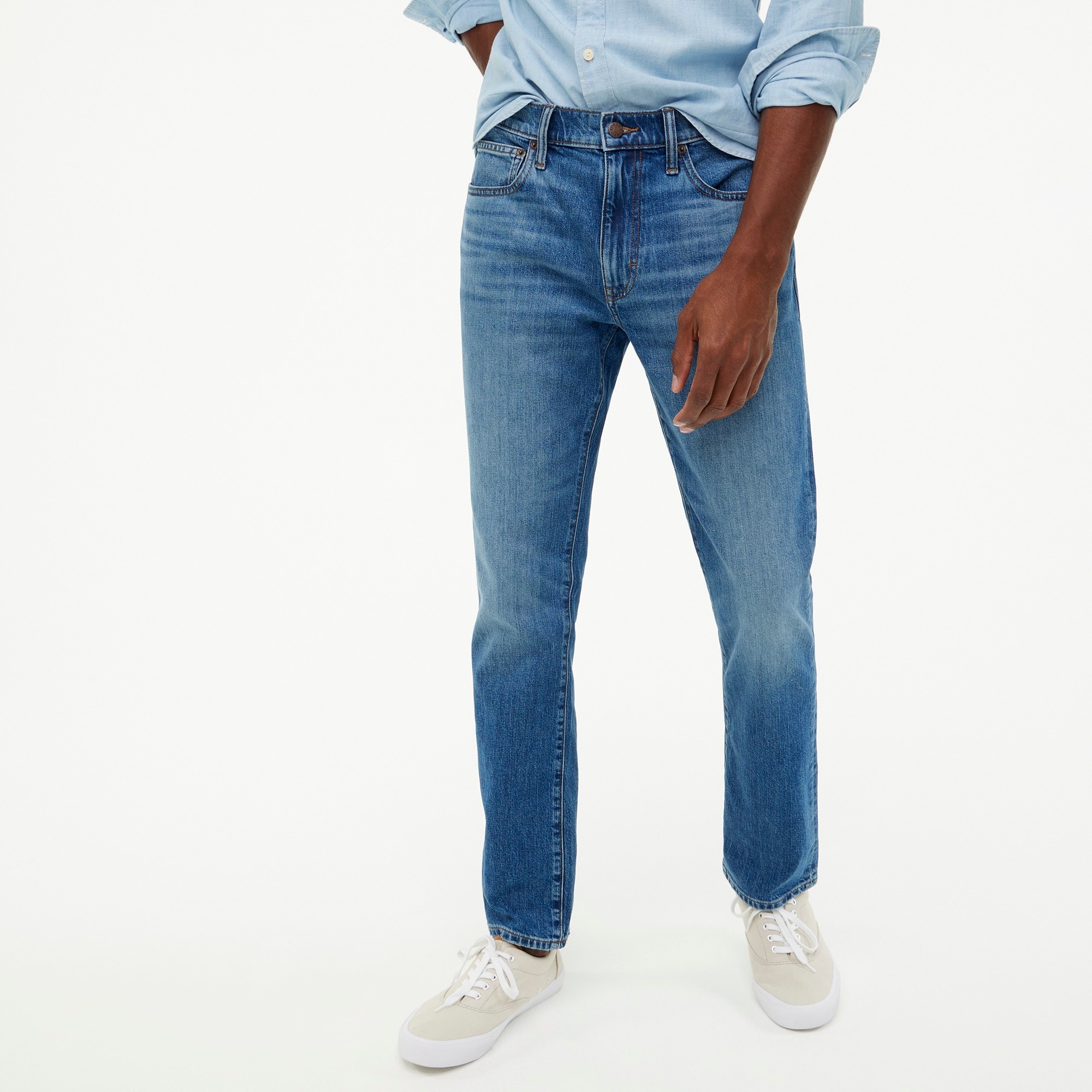 Straight-fit jean