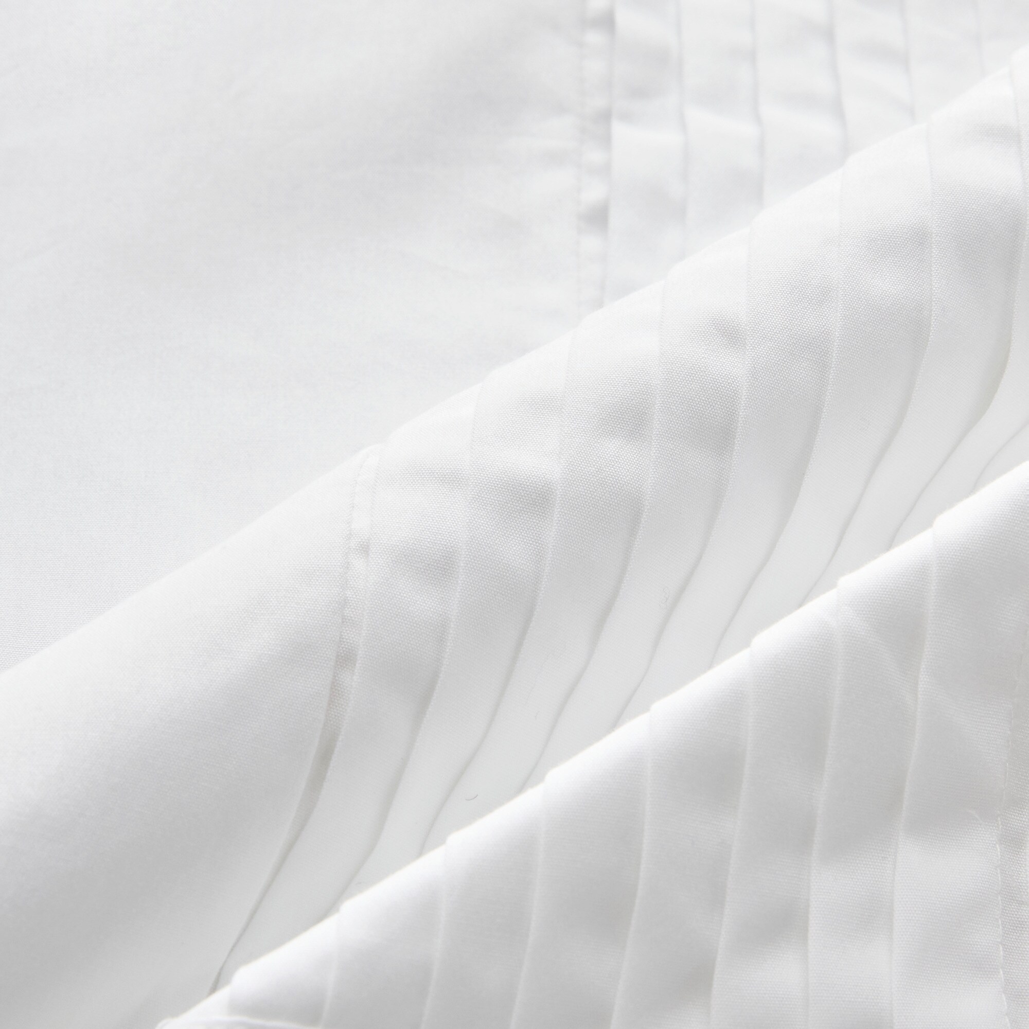 Ludlow Premium cotton pleated-bib tuxedo shirt