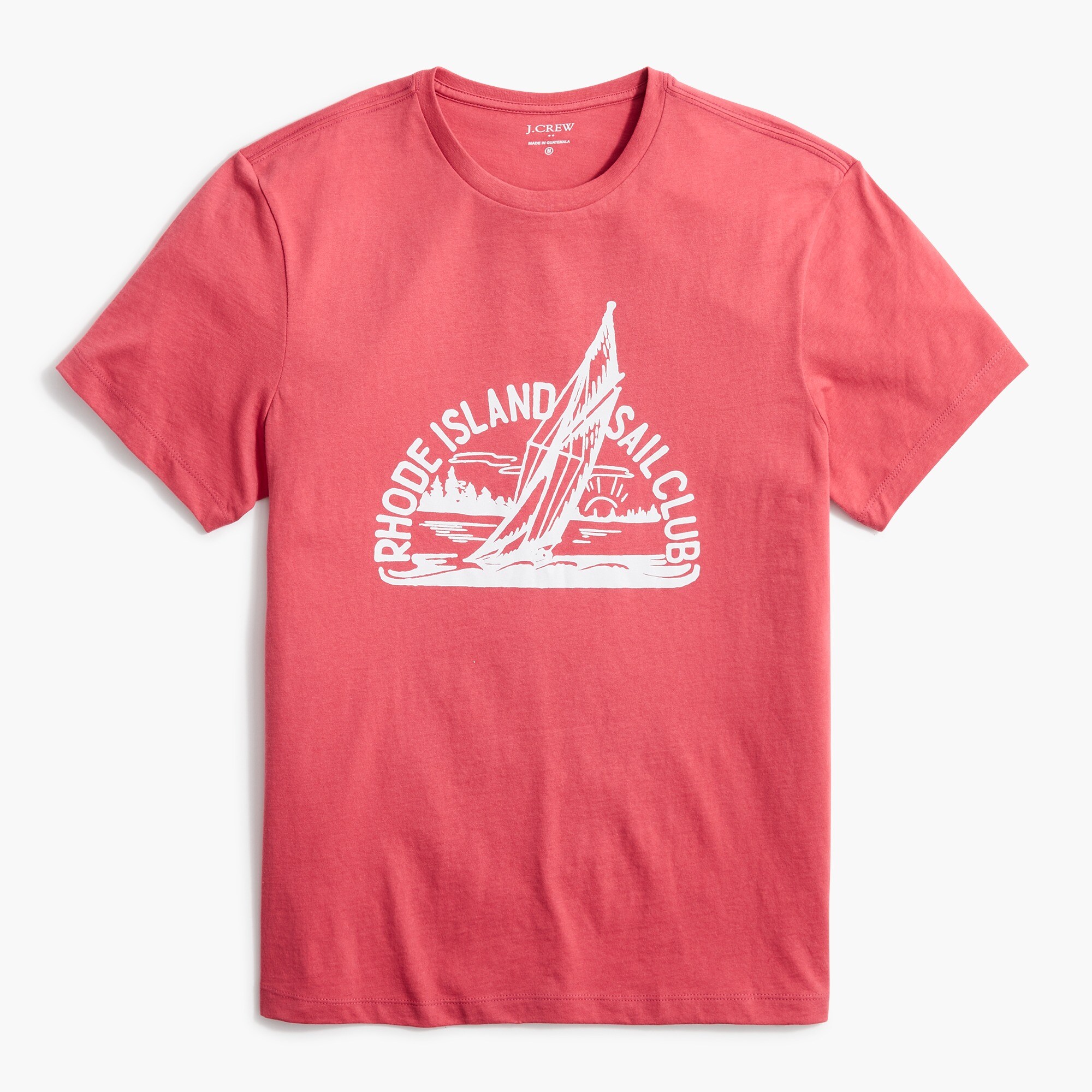 "rhode island sail club" graphic tee for men