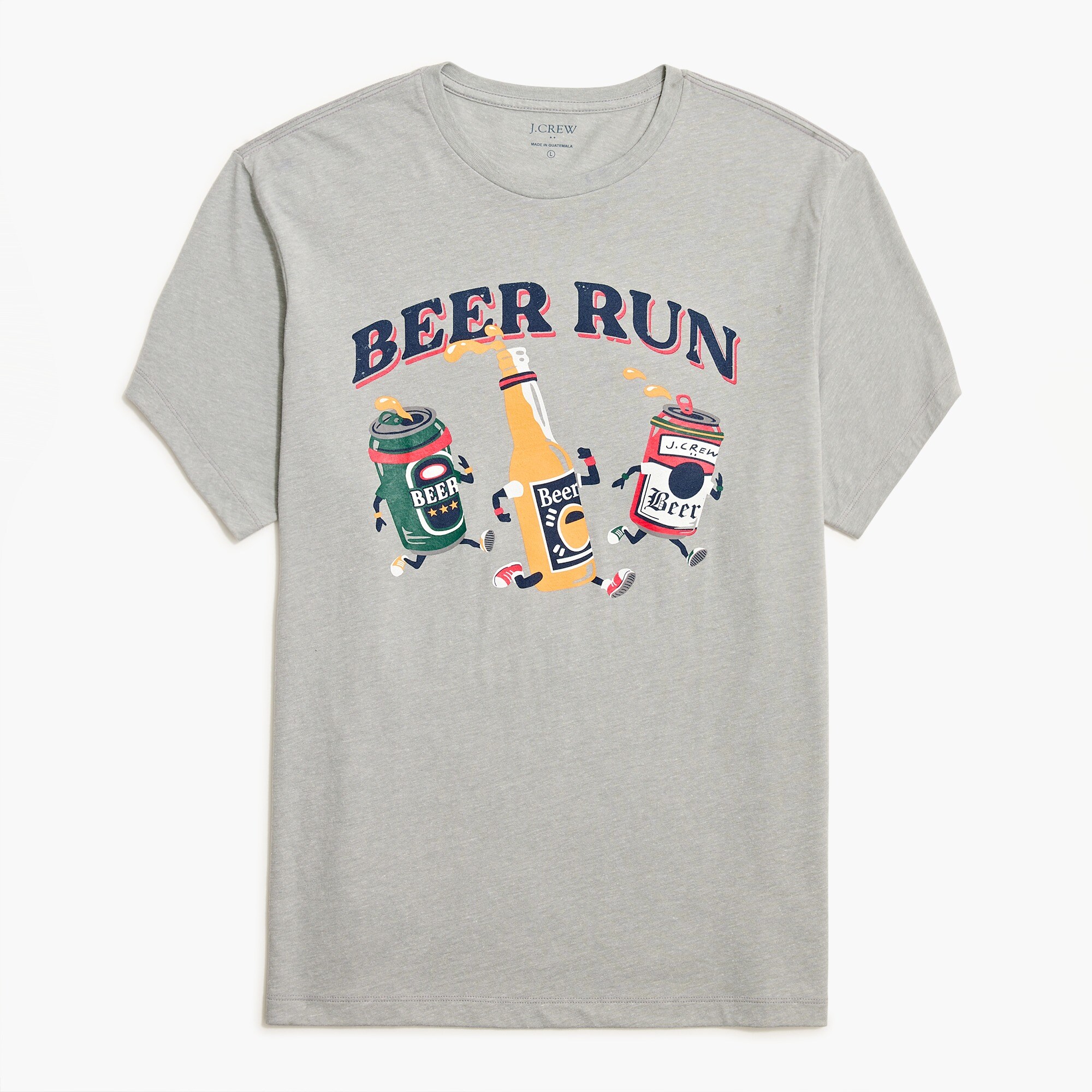 &quot;beer run&quot; graphic tee for men