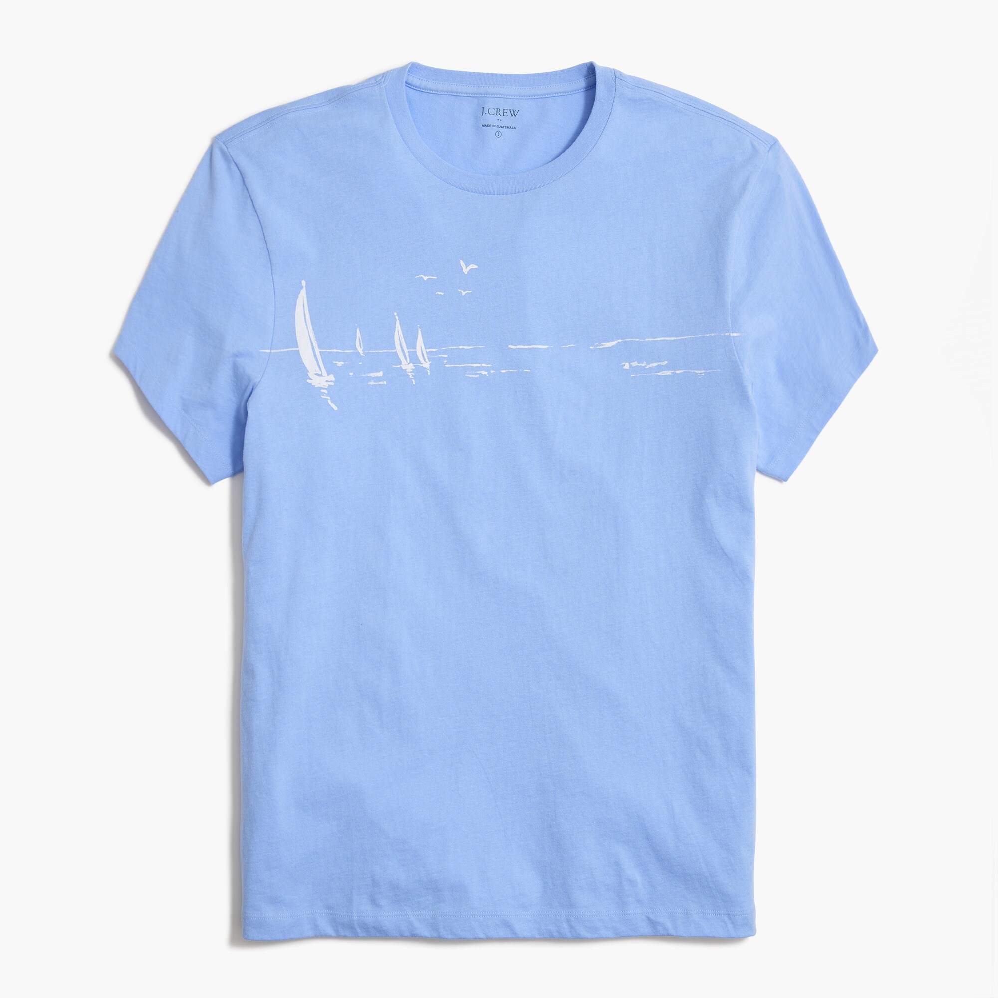 Sailboat sunset graphic tee