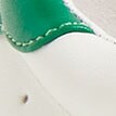 GREEN WHITE STRIPE