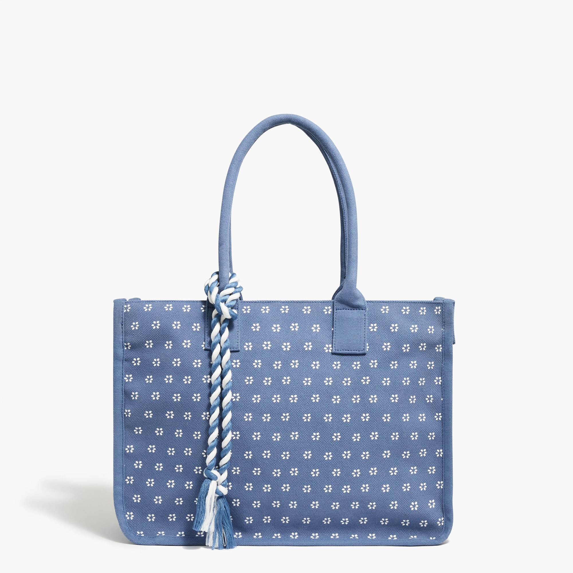  Structured tote bag