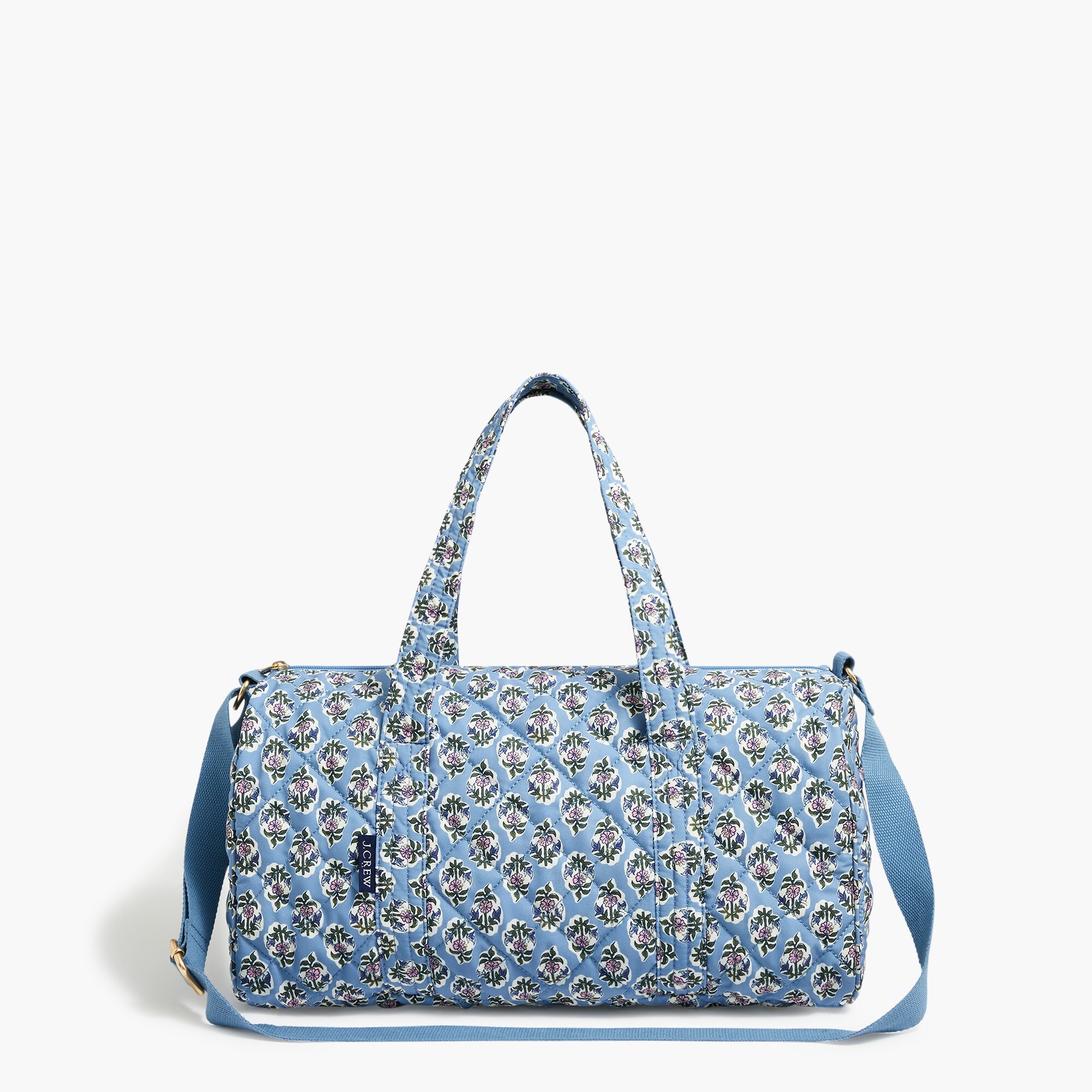 Quilted weekender bag