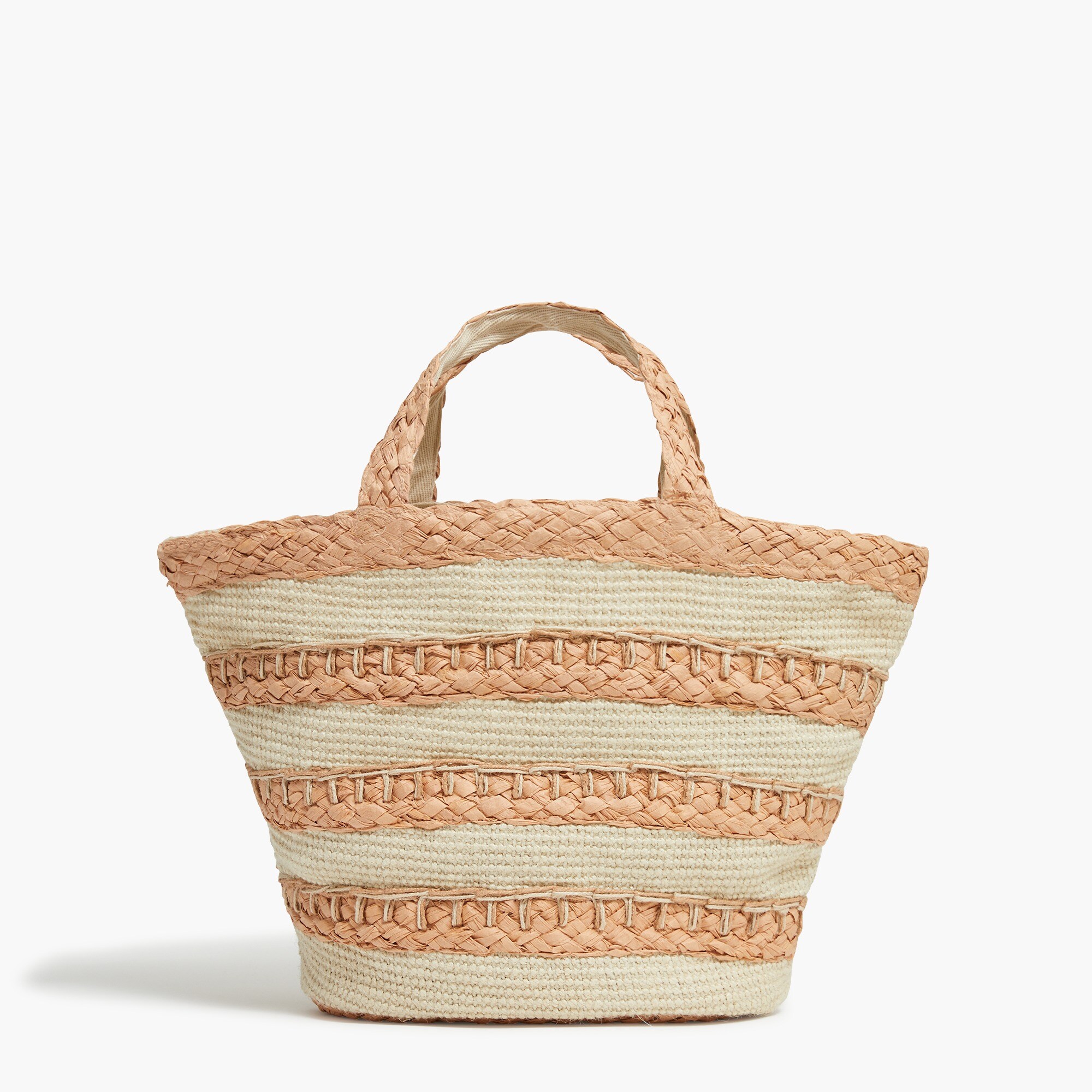 Straw tote bag
